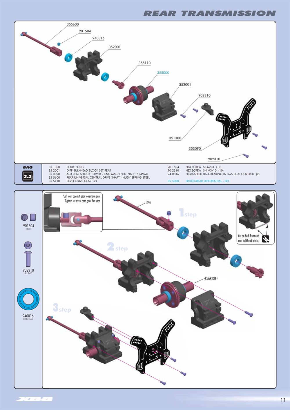Xray - XB8 - Manual - Page 11