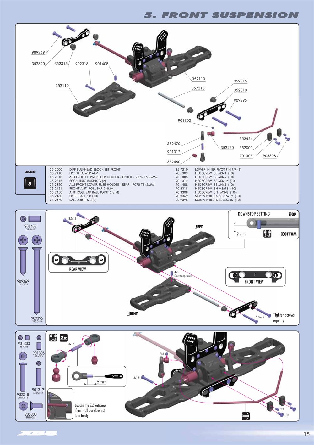 Xray - XB8 - Manual - Page 15