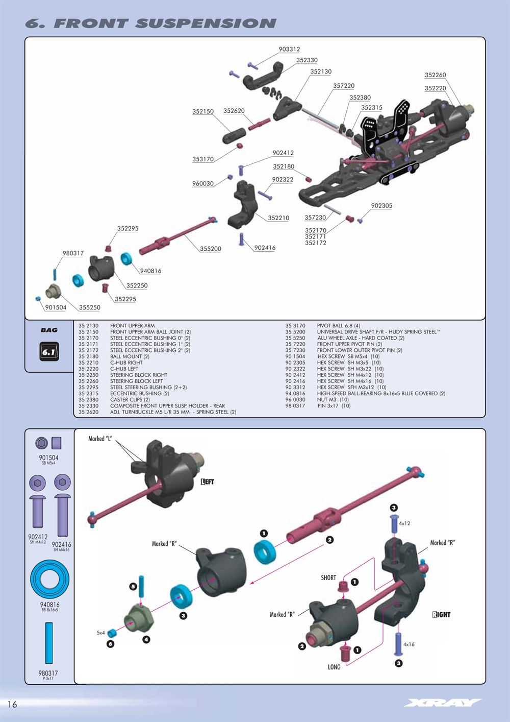 Xray - XB8 - Manual - Page 16