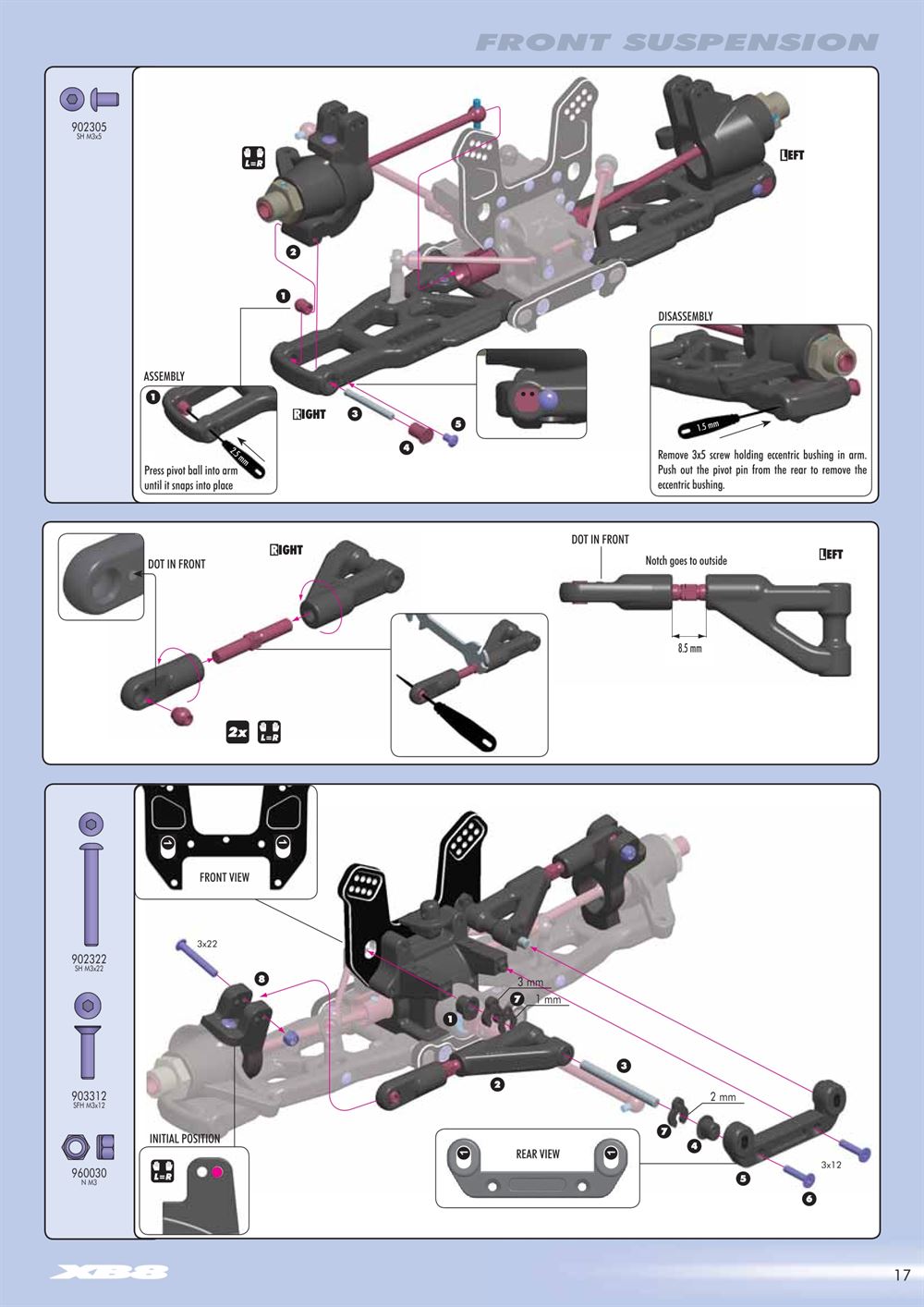 Xray - XB8 - Manual - Page 17