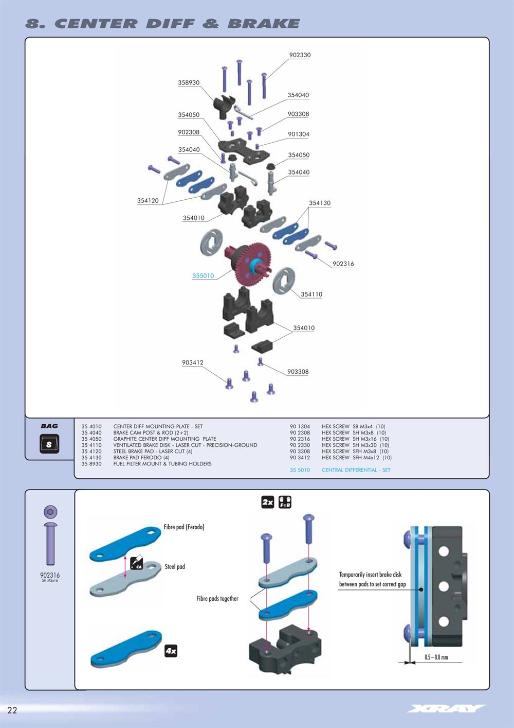 Xray - XB8 - Manual - Page 22