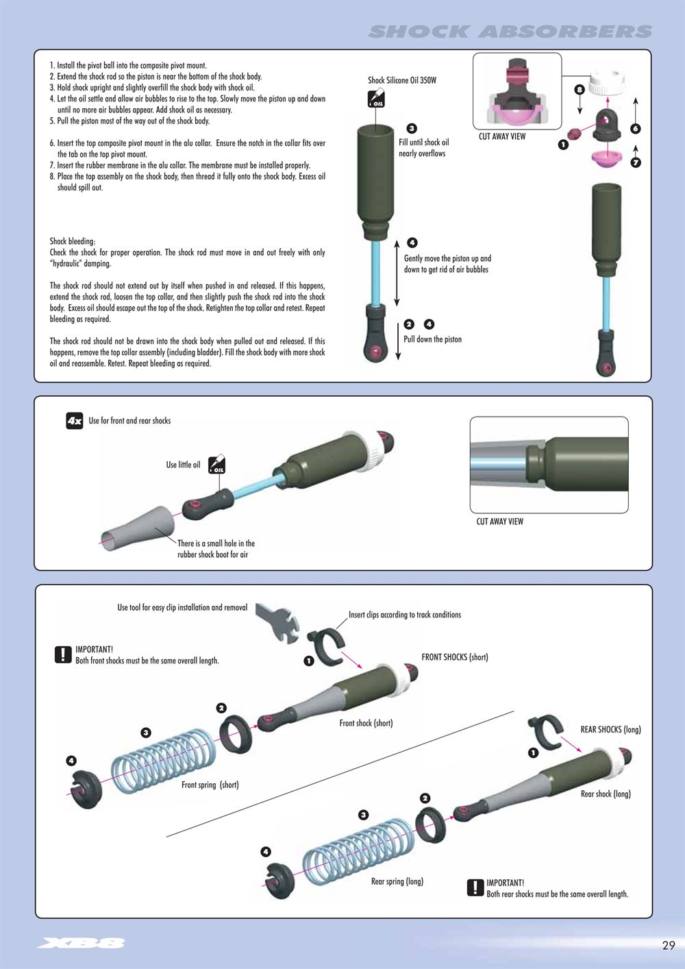 Xray - XB8 - Manual - Page 29