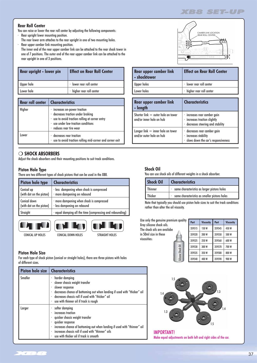 Xray - XB8 - Manual - Page 37