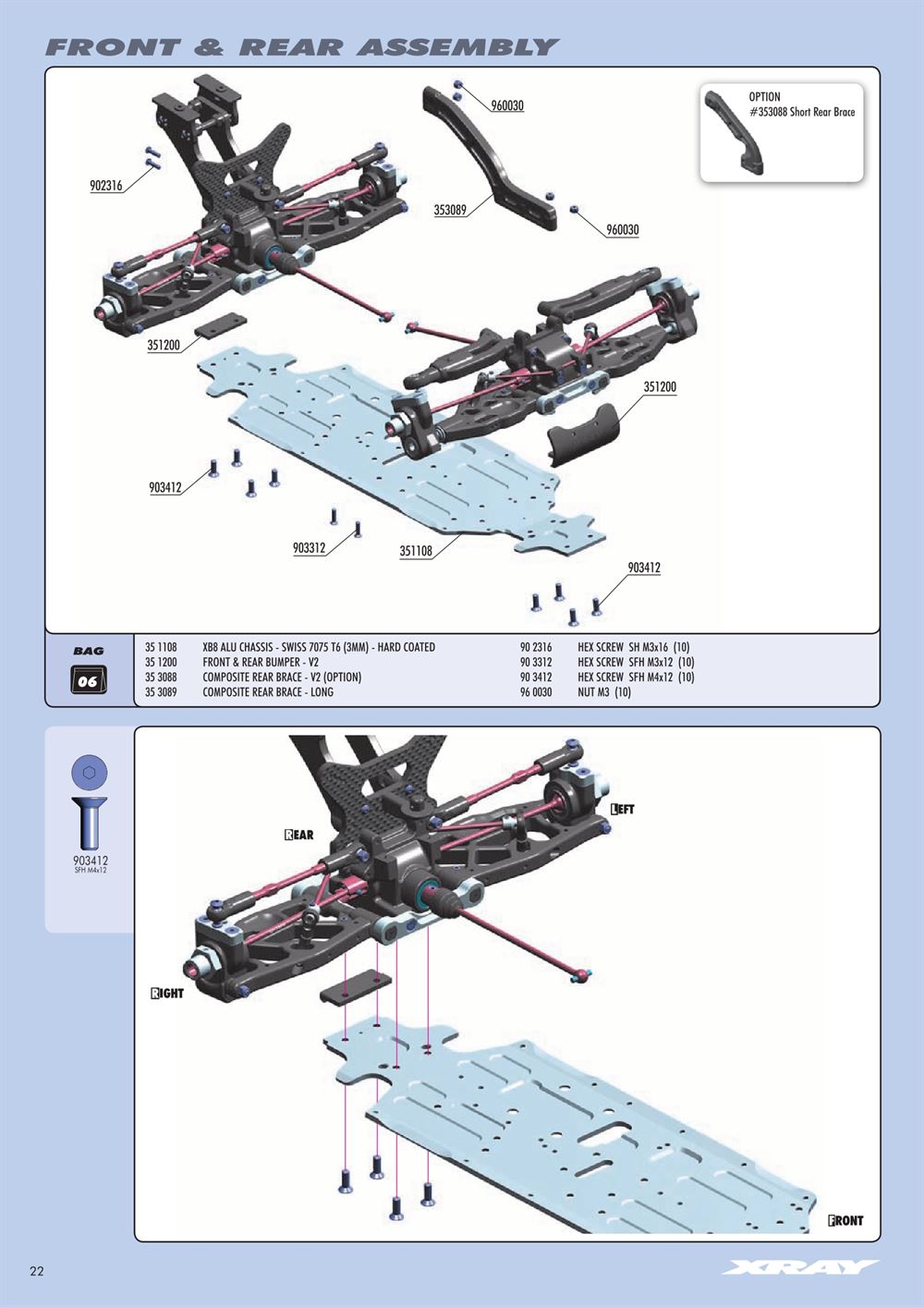 Xray - XB8 2014 Specs (XB8'14) - Manual - Page 22