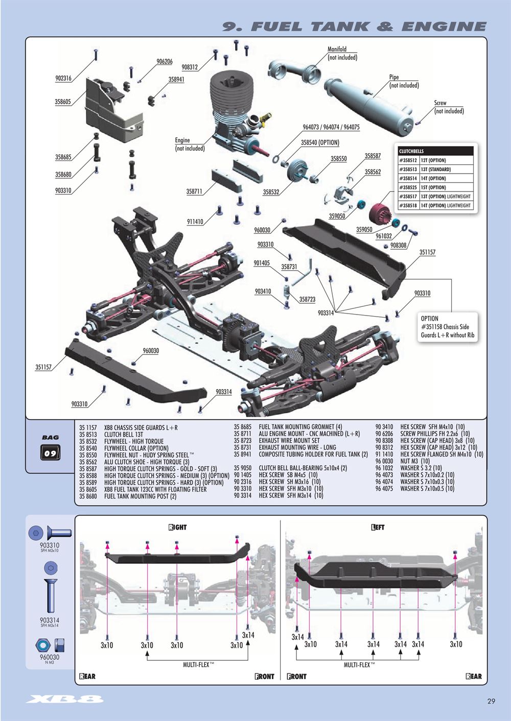 Xray - XB8 2014 Specs (XB8'14) - Manual - Page 29