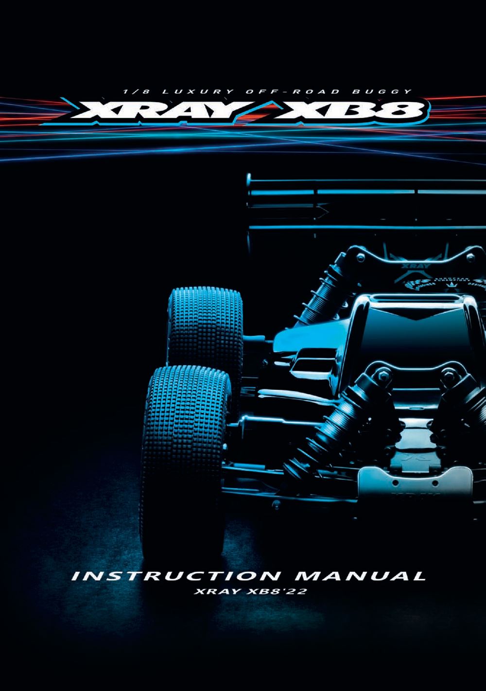 Xray - XB8 2022 Specs (XB8'22) - Manual - Page 1