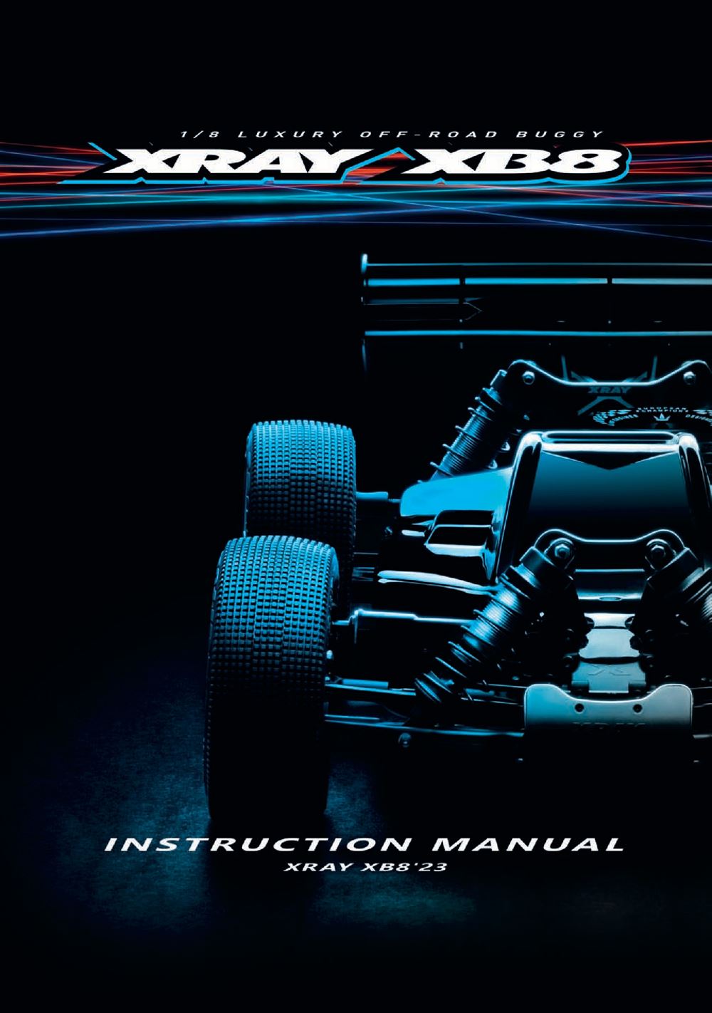 Xray - XB8 2023 Specs (XB8'23) - Manual - Page 1