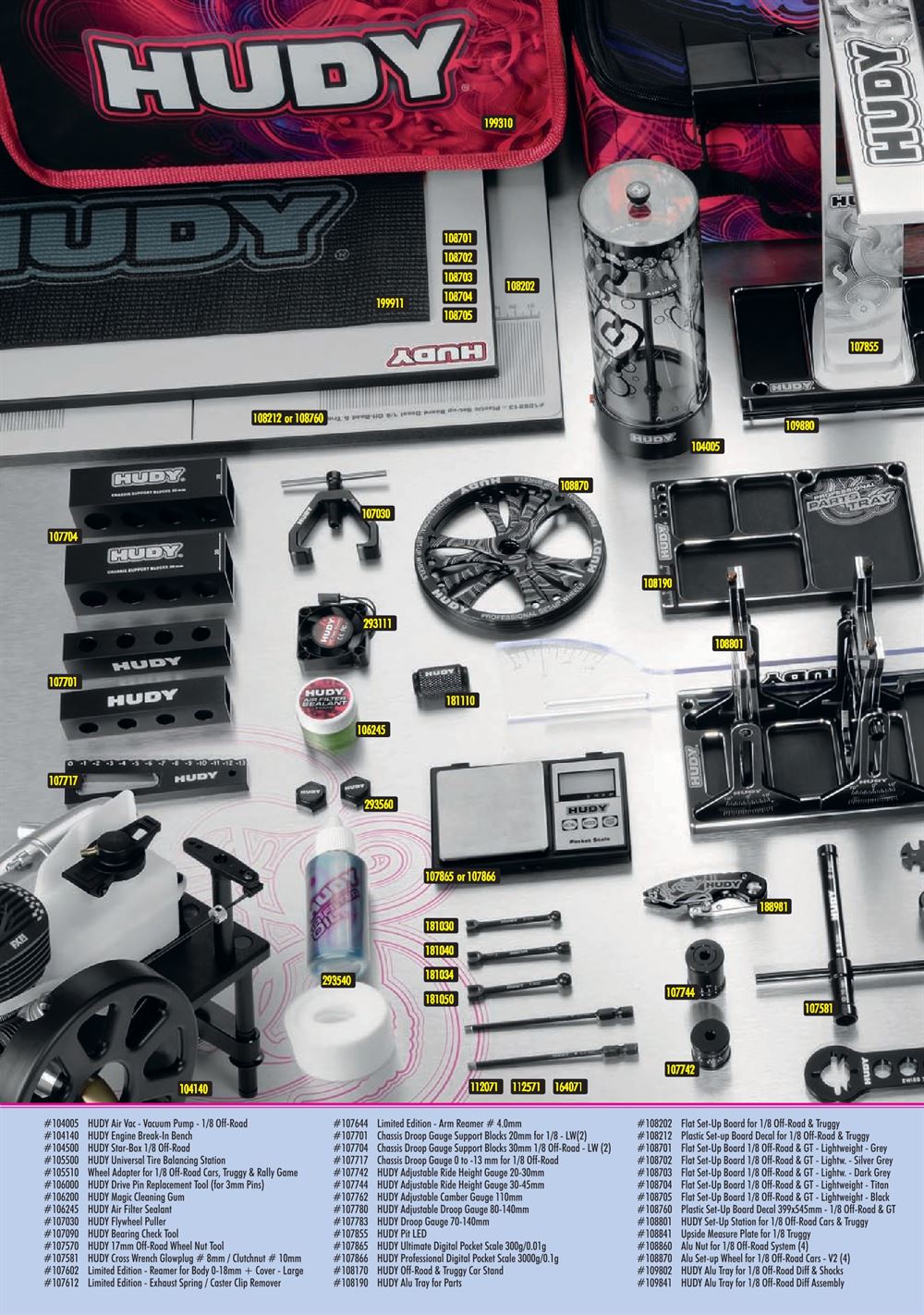Xray - XB8 2023 Specs (XB8'23) - Manual - Page 58
