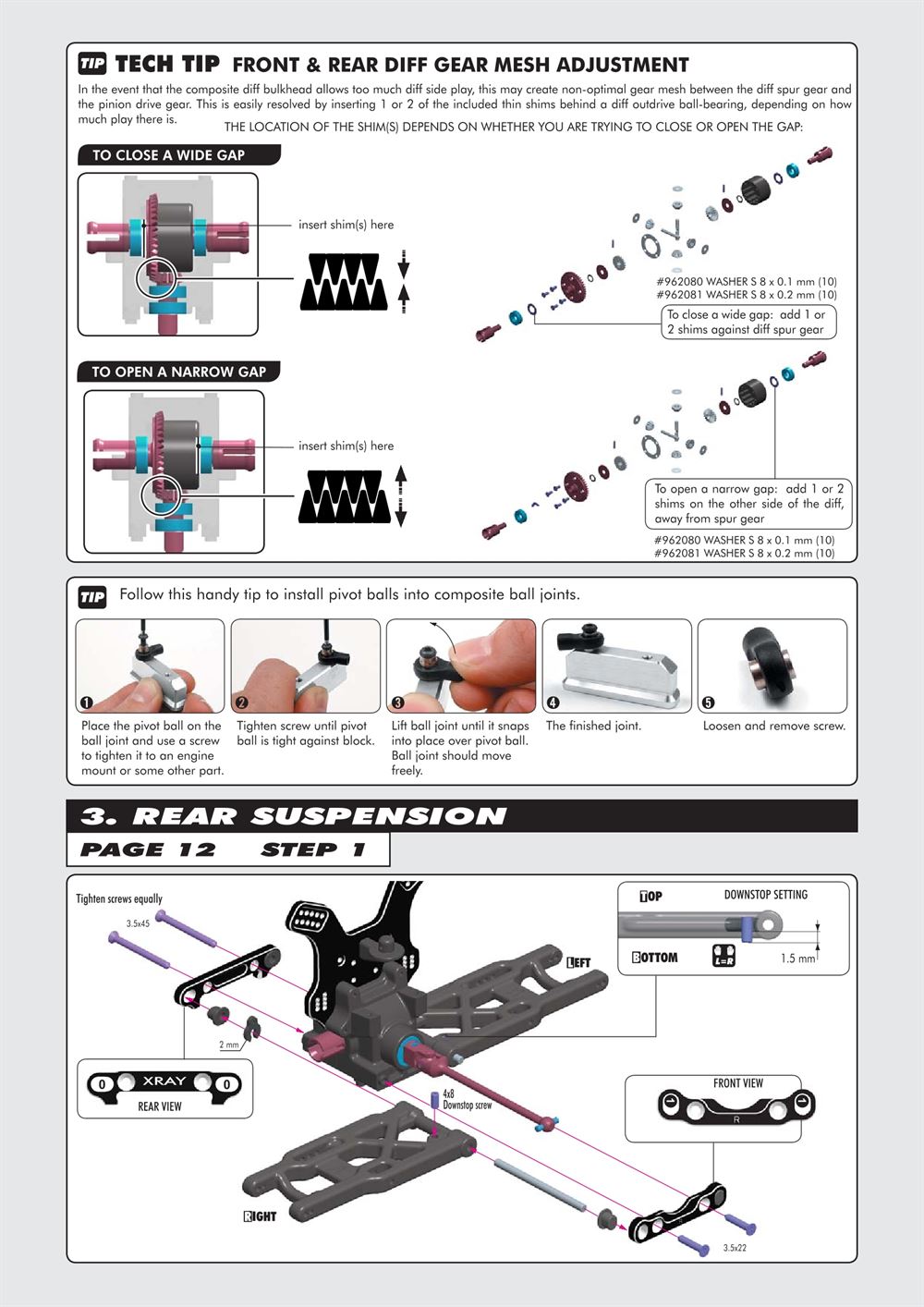 Xray - XB8 EC - Supplementary Manual - Page 3