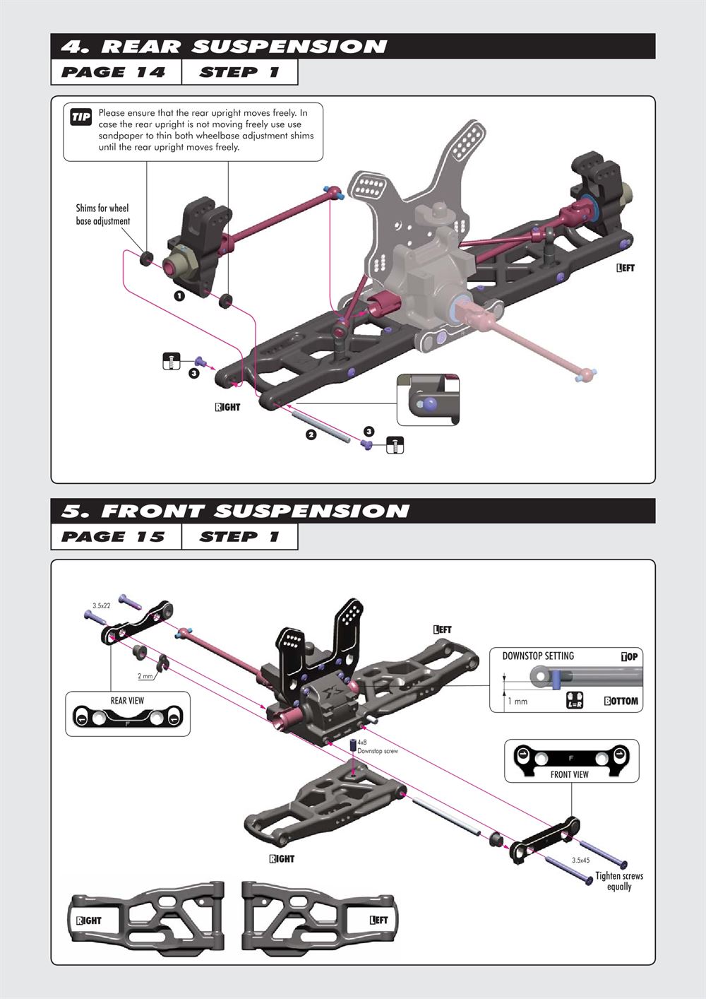Xray - XB8 EC - Supplementary Manual - Page 4