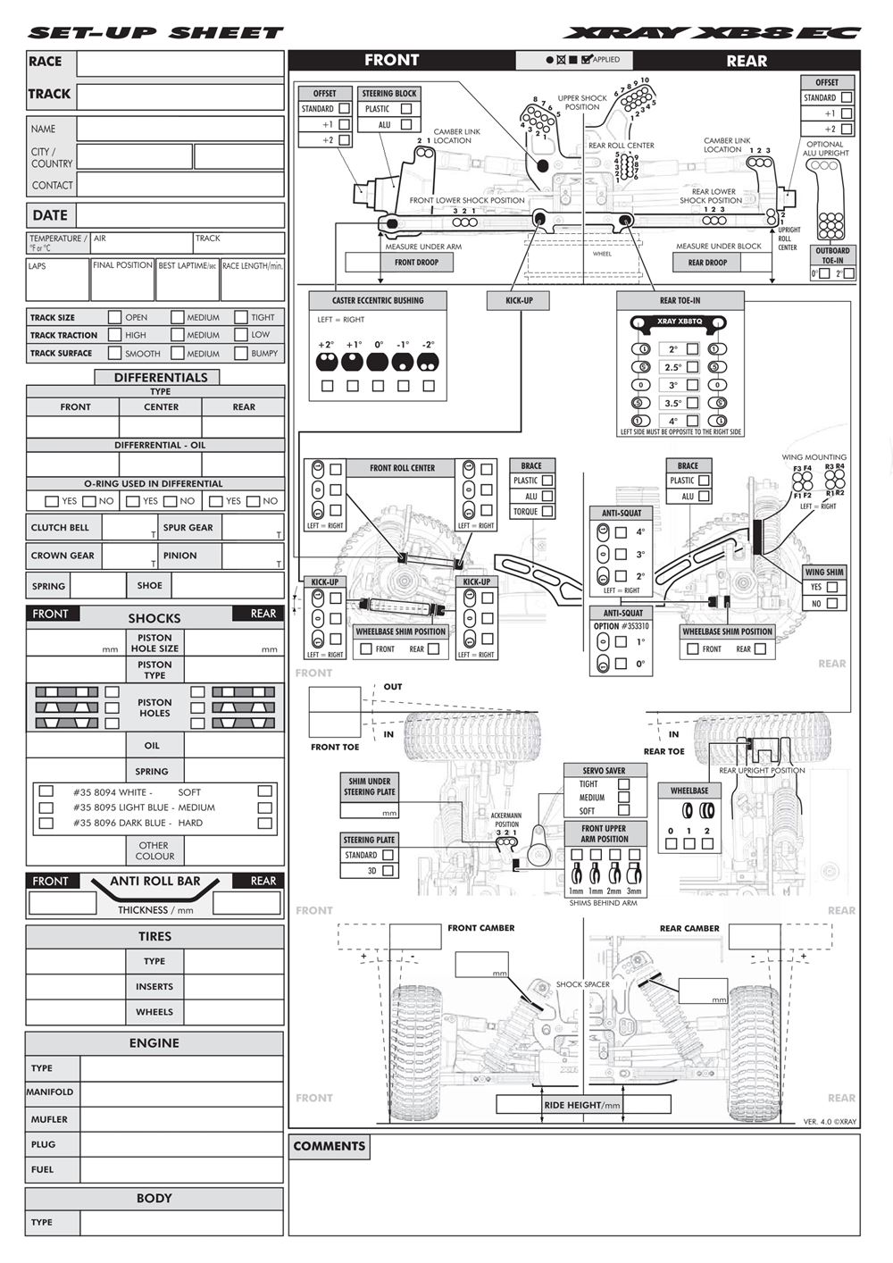 Xray - XB8 EC - Supplementary Manual - Page 12