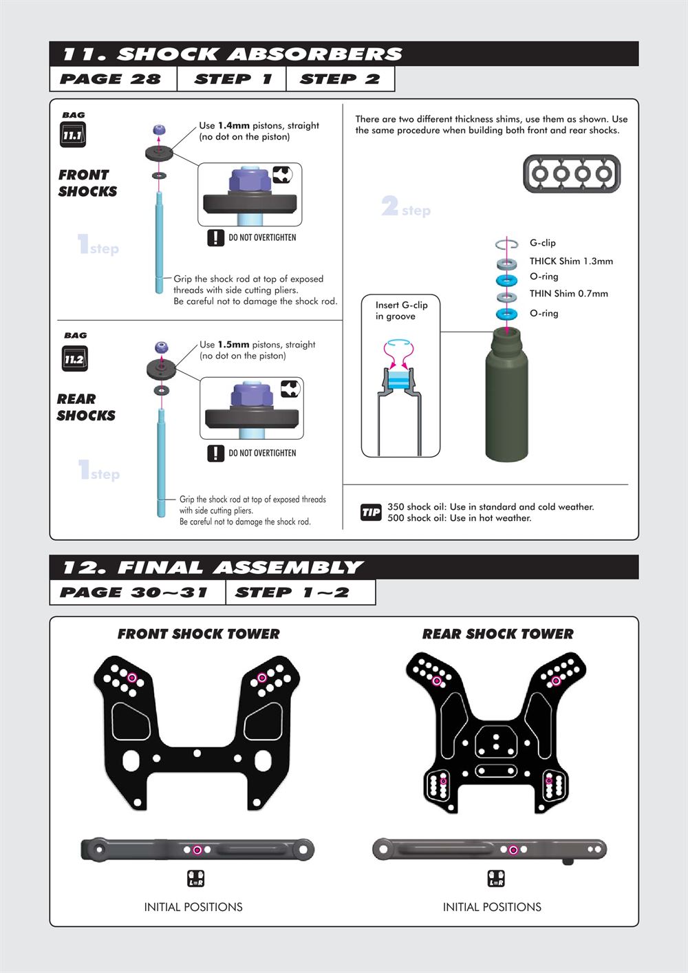 Xray - XB8 TQ - Supplementary Manual - Page 6