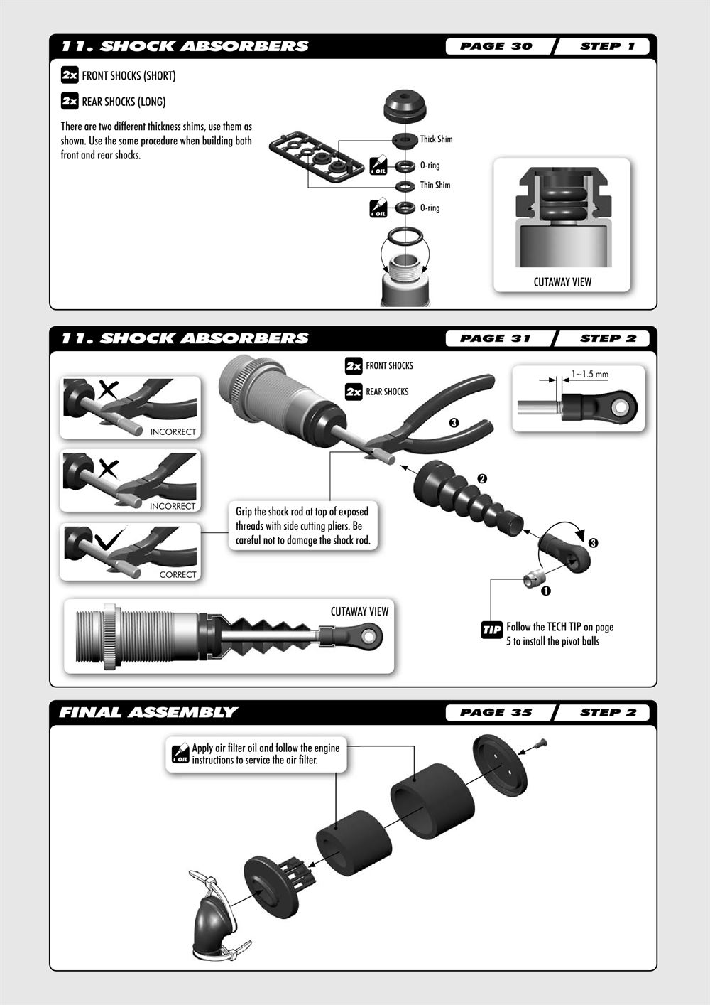Xray - XB808 2010 (XB808'10) - Supplementary Manual - Page 4