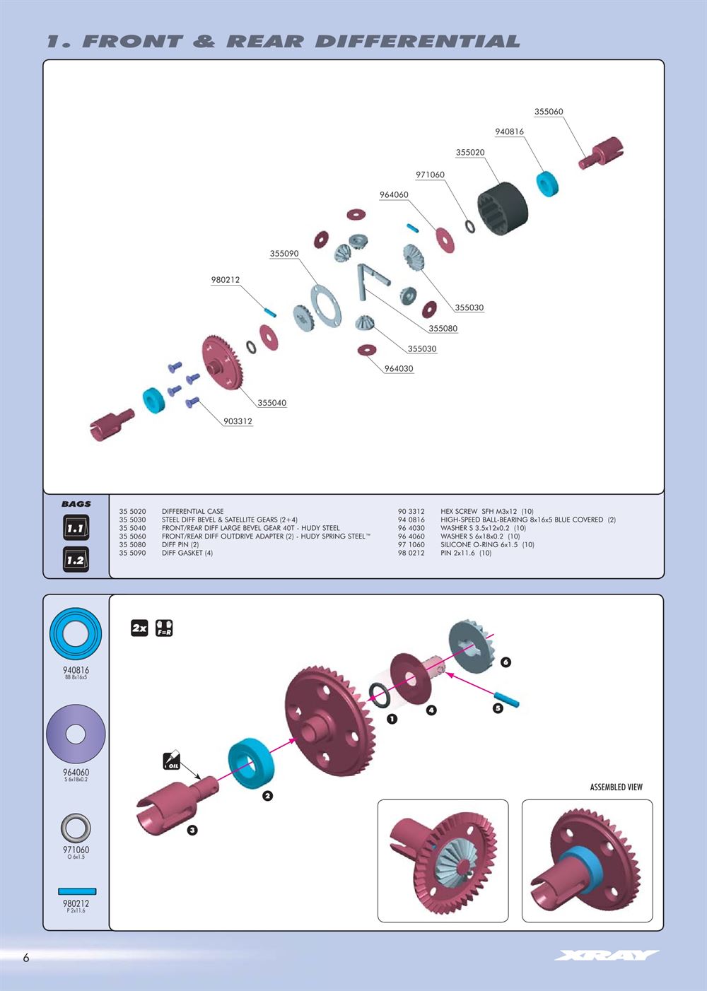 Xray - XB8R - Manual - Page 6