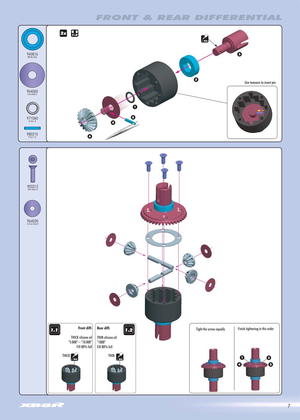 Xray - XB8R - Manual - Page 7