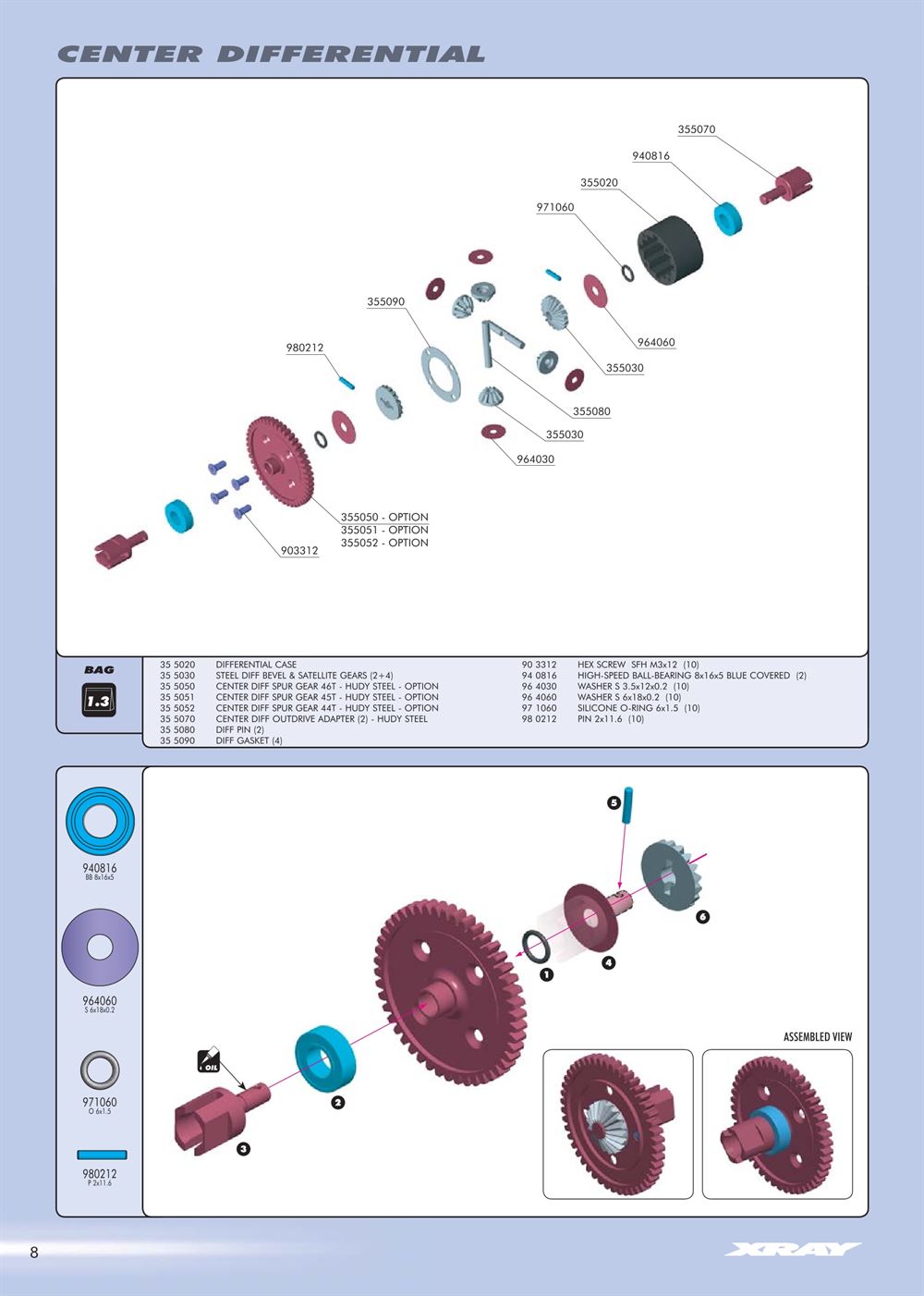Xray - XB8R - Manual - Page 8