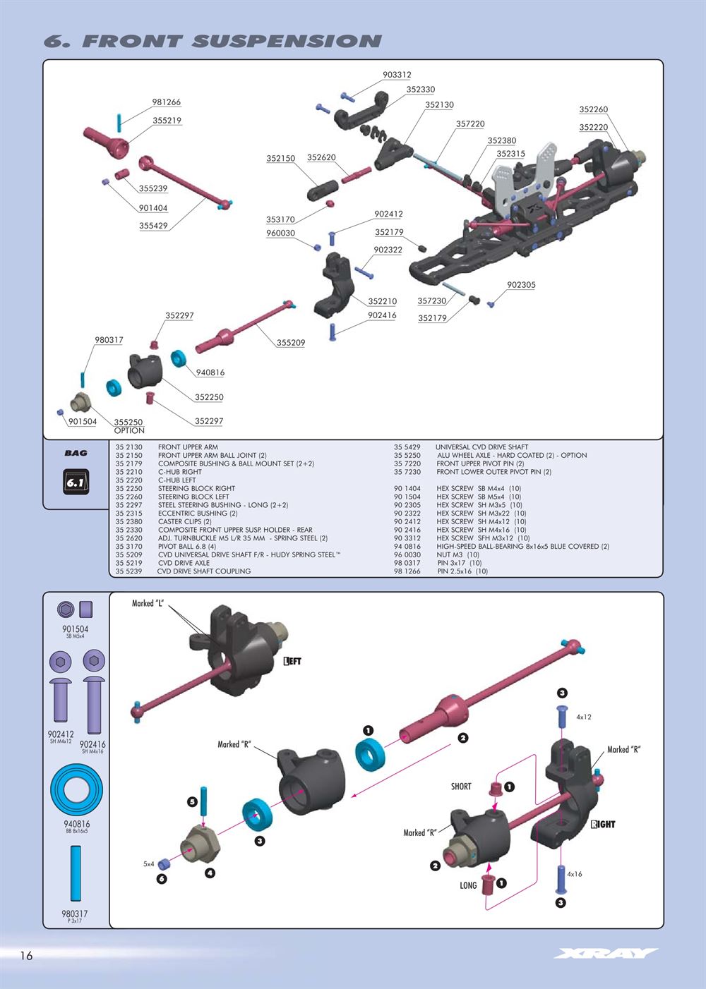 Xray - XB8R - Manual - Page 16