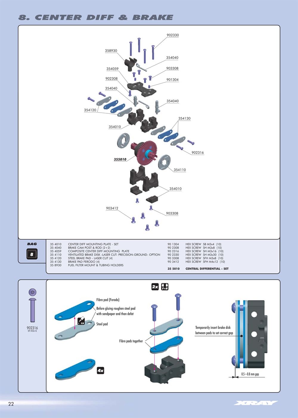 Xray - XB8R - Manual - Page 22