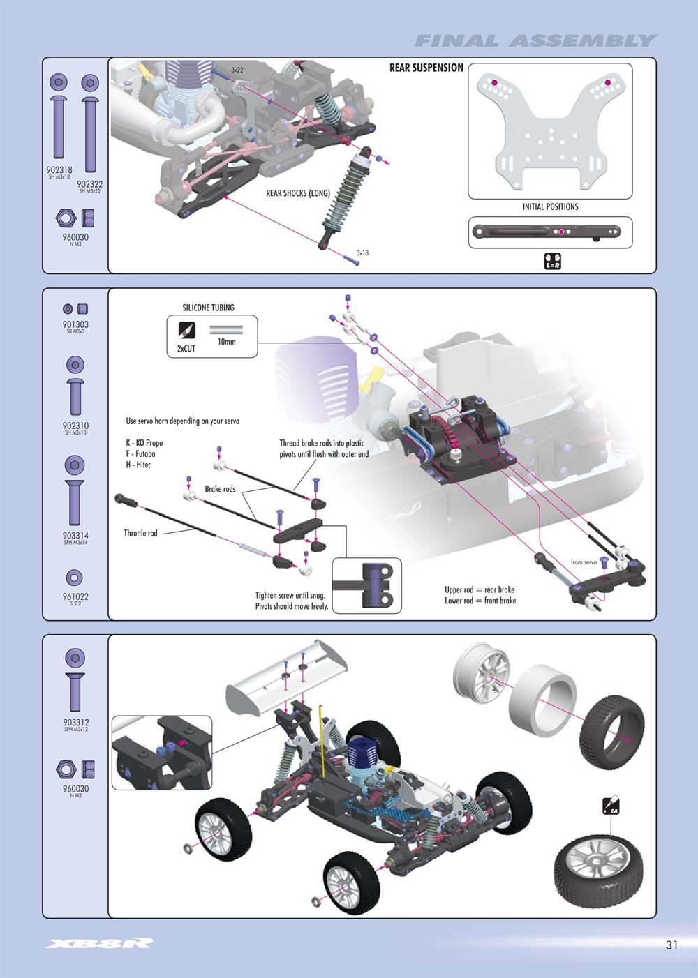 Xray - XB8R - Manual - Page 31