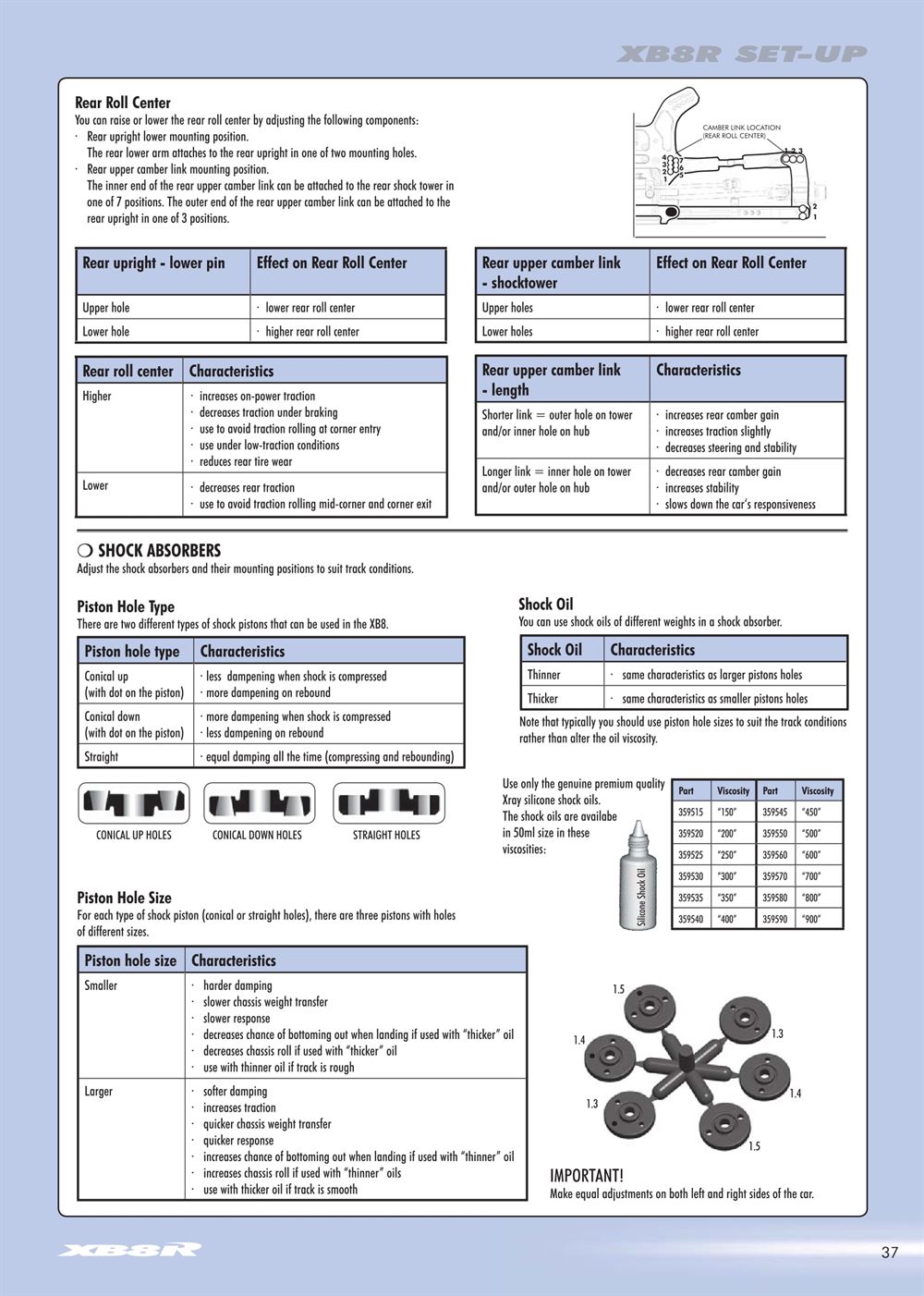 Xray - XB8R - Manual - Page 37