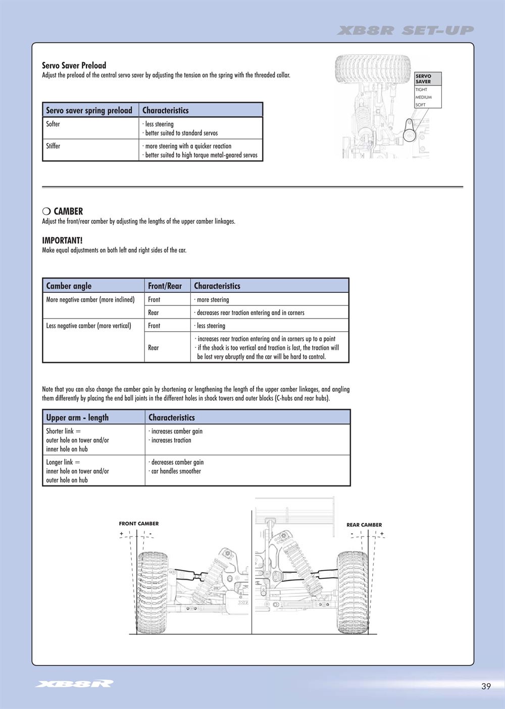 Xray - XB8R - Manual - Page 39
