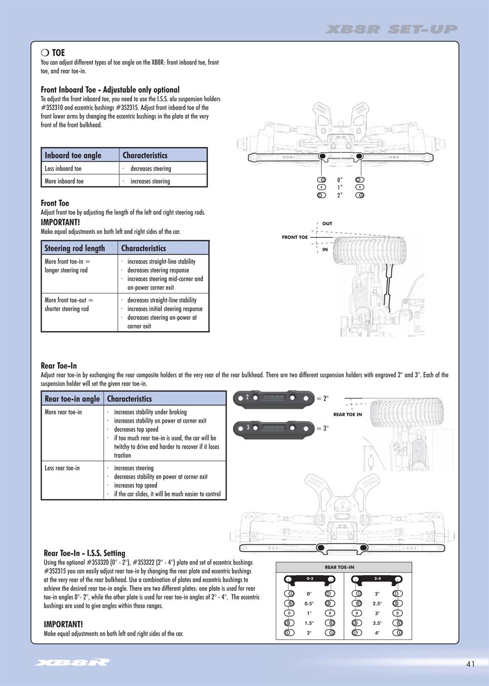 Xray - XB8R - Manual - Page 41