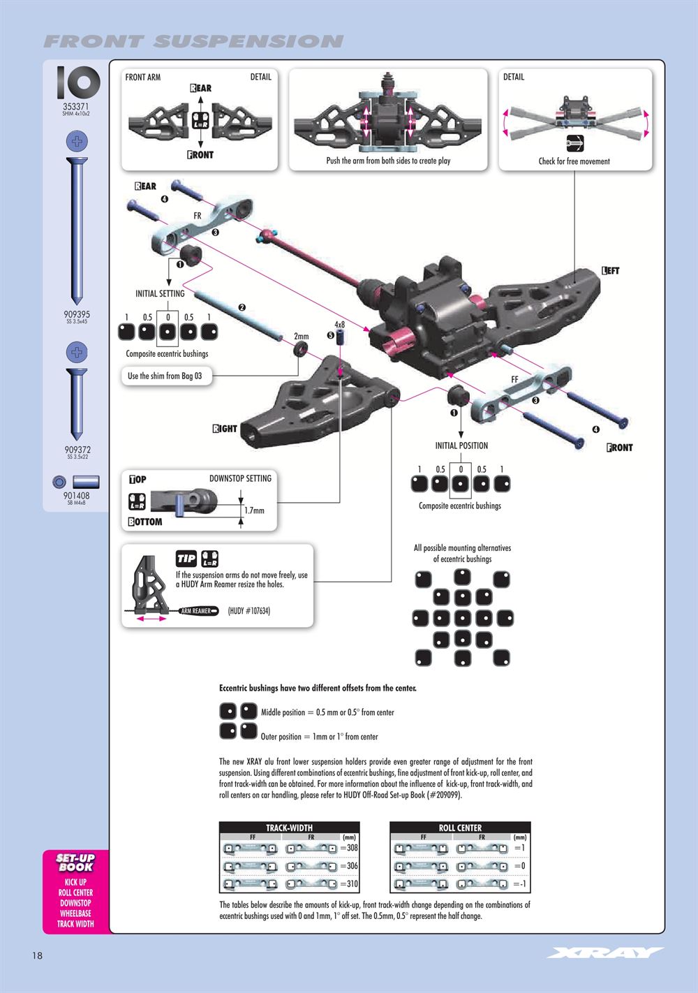 Xray - XB8E 2015 (XB8E'15) - Manual - Page 18