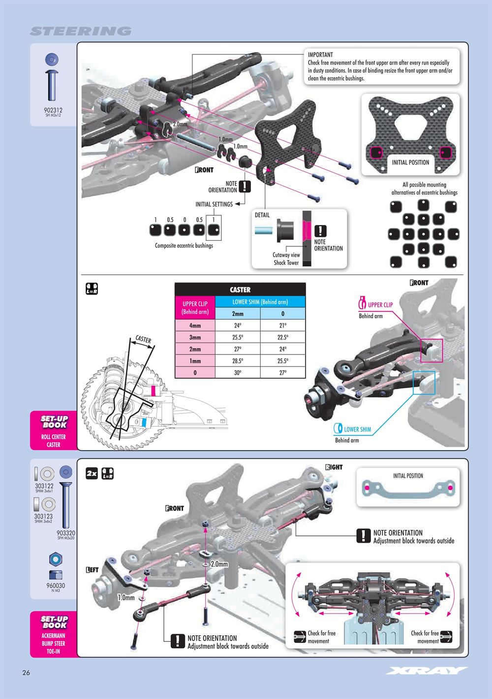 Xray - XB8E 2015 (XB8E'15) - Manual - Page 26