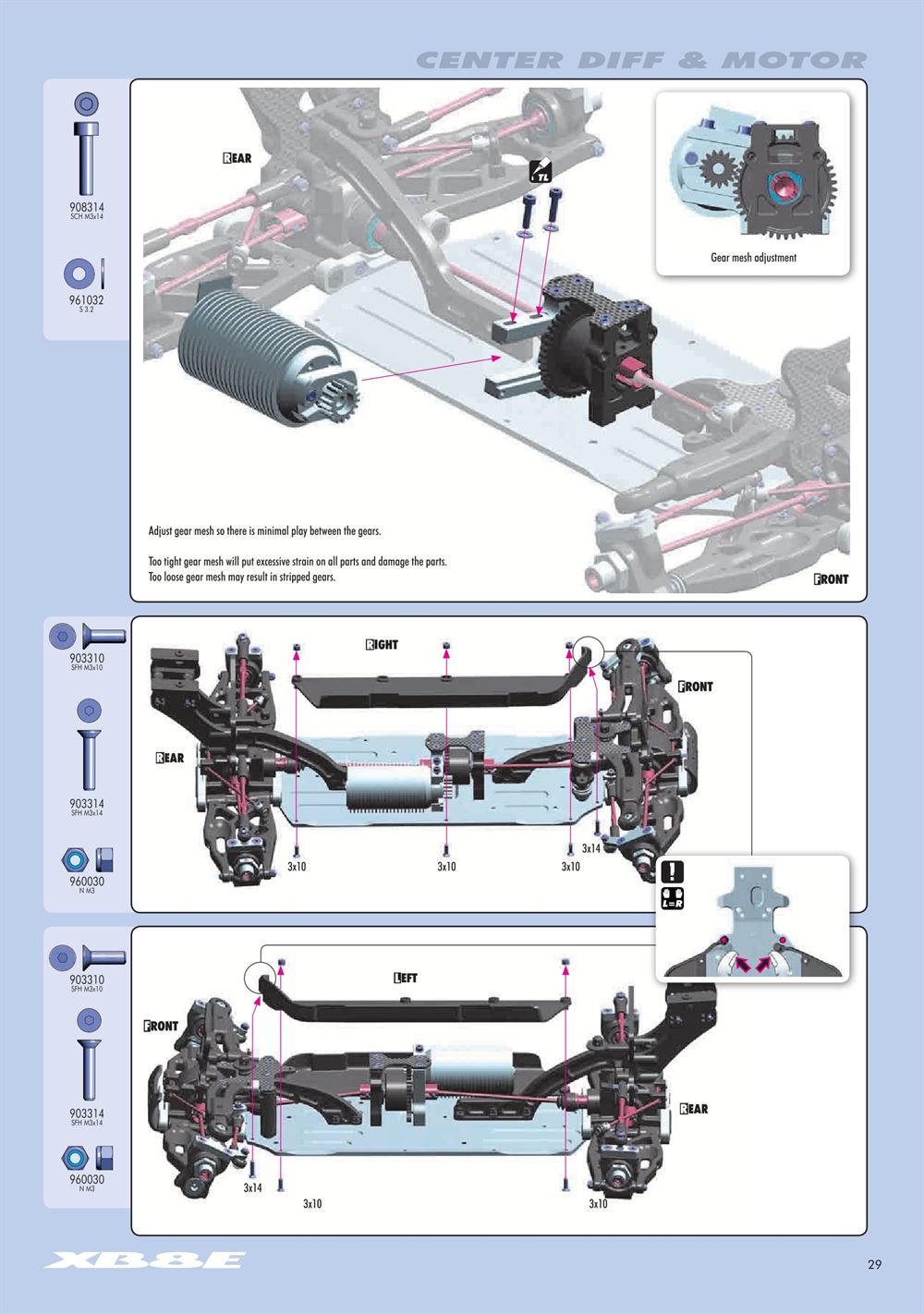 Xray - XB8E 2015 (XB8E'15) - Manual - Page 29
