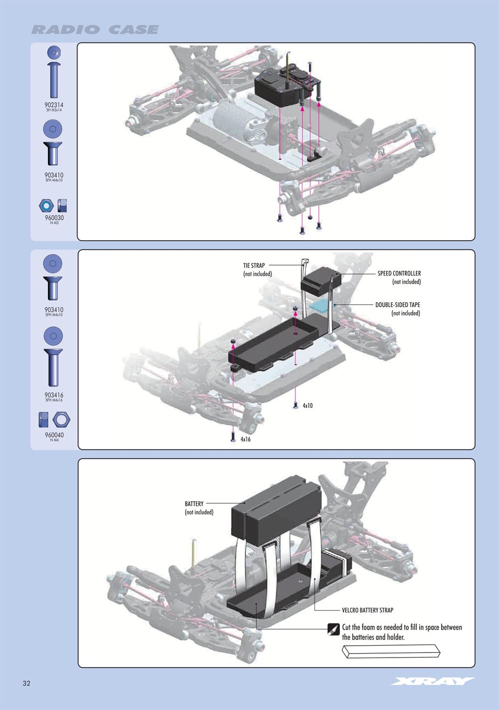 Xray - XB8E 2015 (XB8E'15) - Manual - Page 32