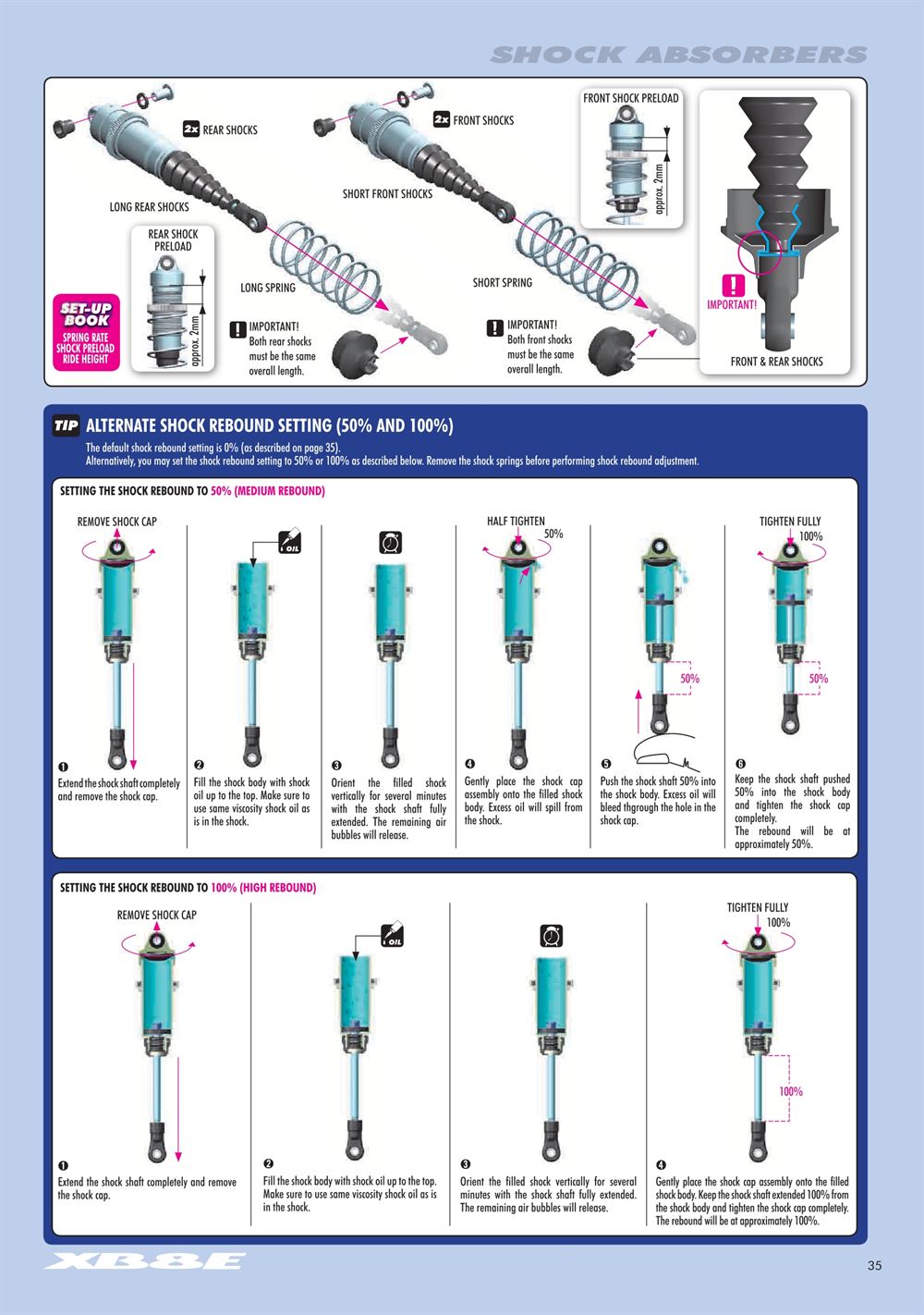 Xray - XB8E 2015 (XB8E'15) - Manual - Page 35