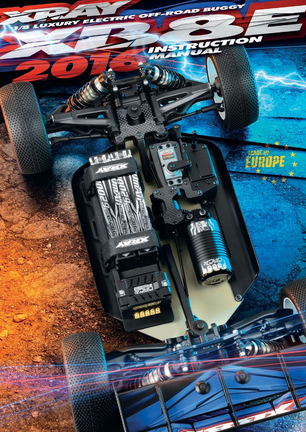 Xray - XB8E 2016 (XB8E'16) - Manual - Page 1