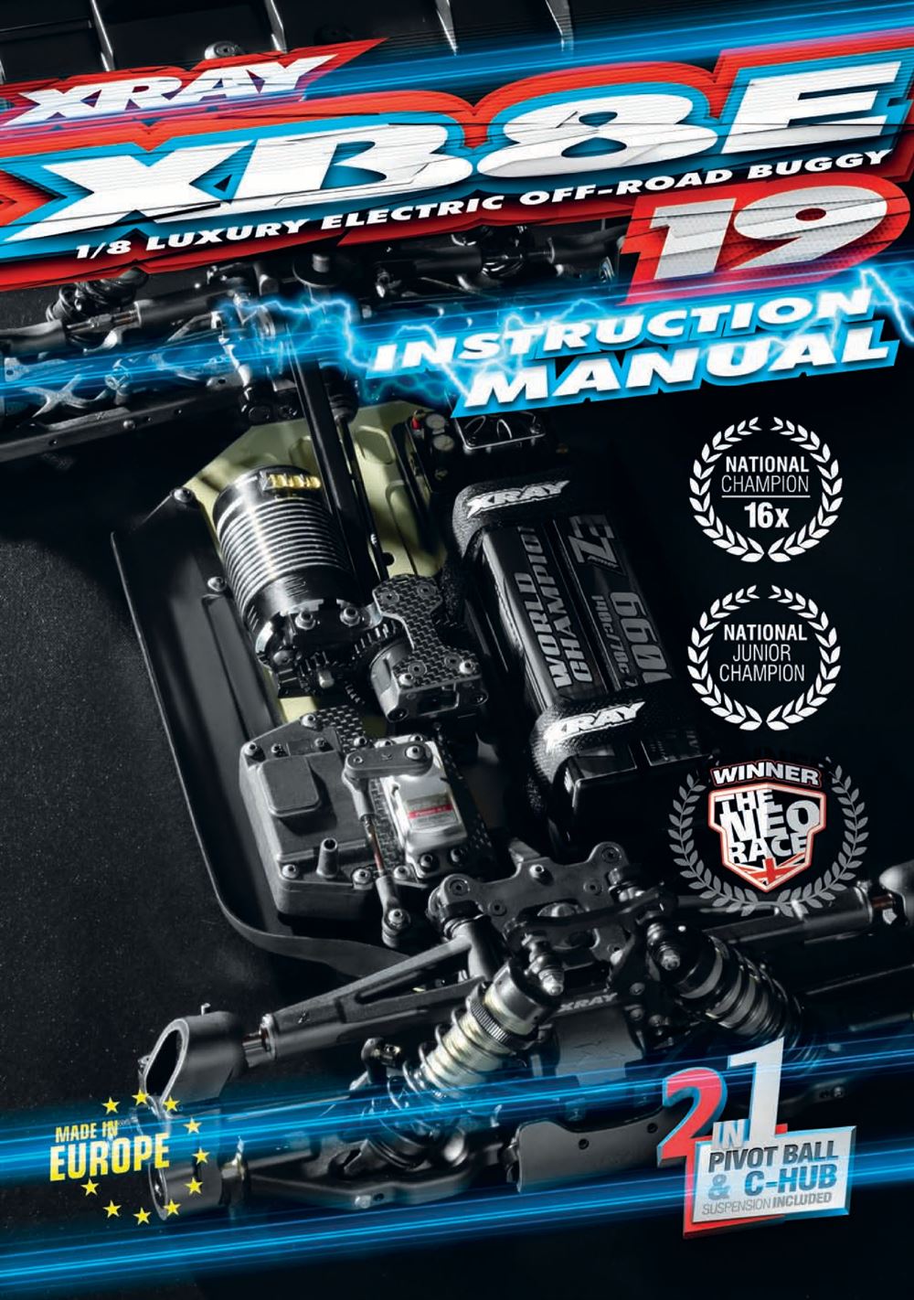 Xray - XB8E 2019 (XB8E'19) - Manual - Page 1