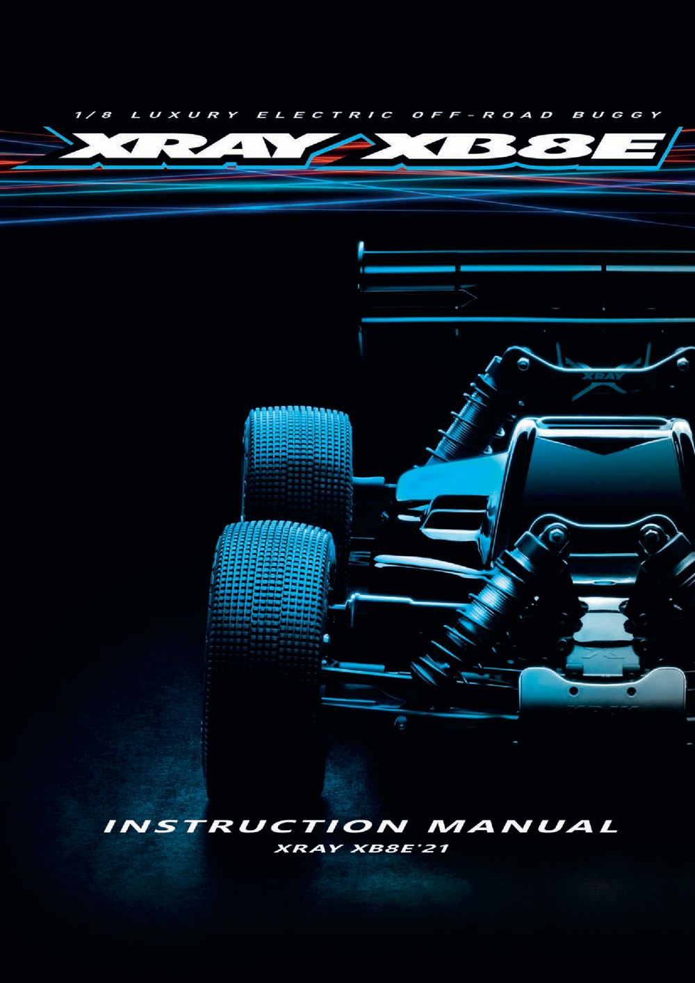 Xray - XB8E 2021 (XB8E'21) - Manual - Page 1