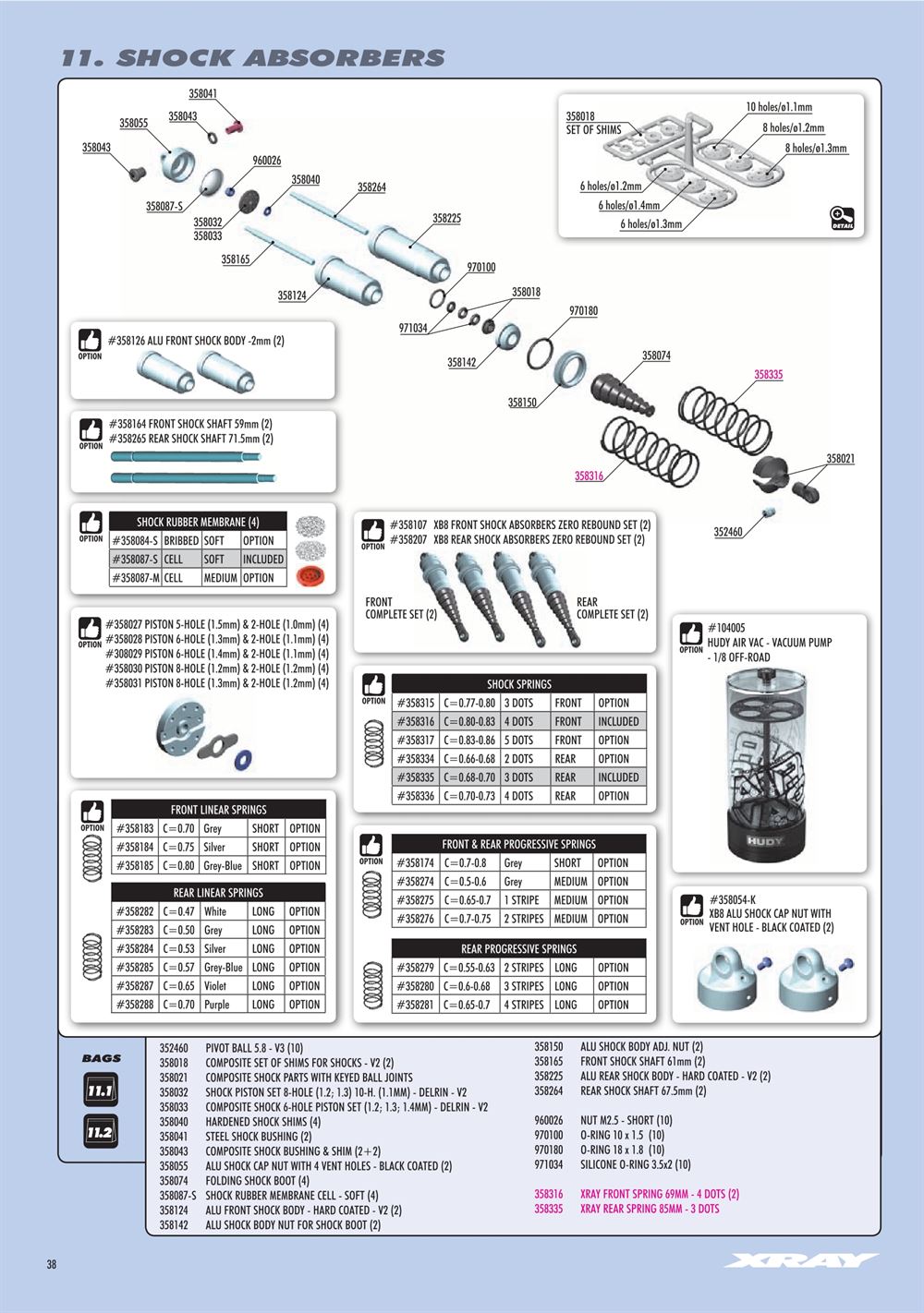 Xray - XB8E 2023 (XB8E'23) - Manual - Page 38