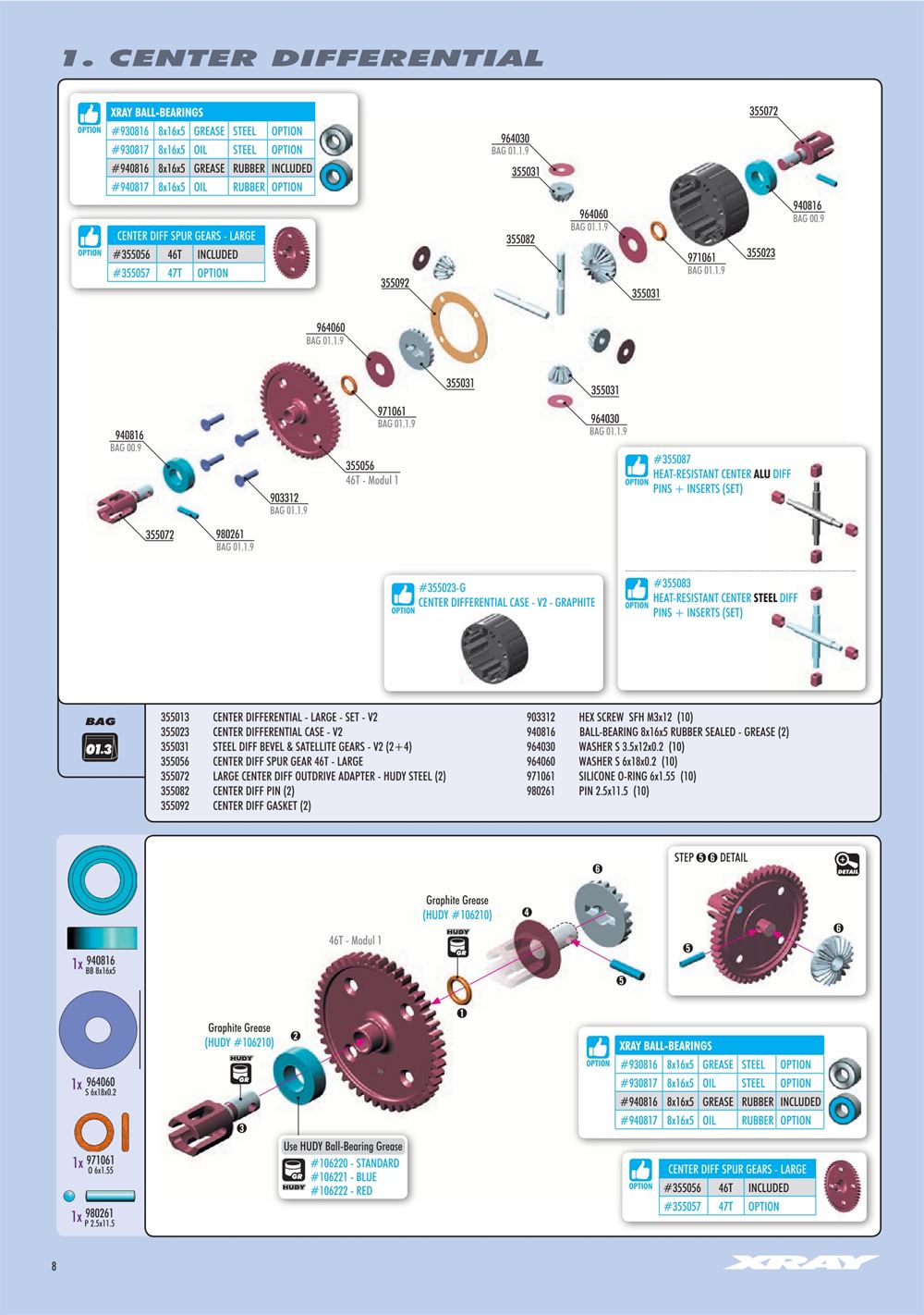 Xray - XB8E 2024 (XB8E'24) - Manual - Page 8