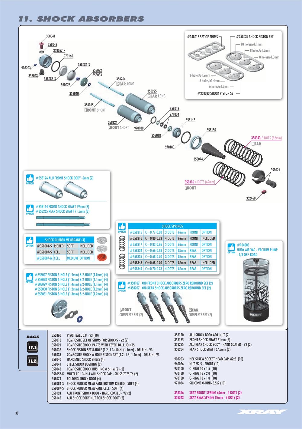 Xray - XB8E 2024 (XB8E'24) - Manual - Page 38