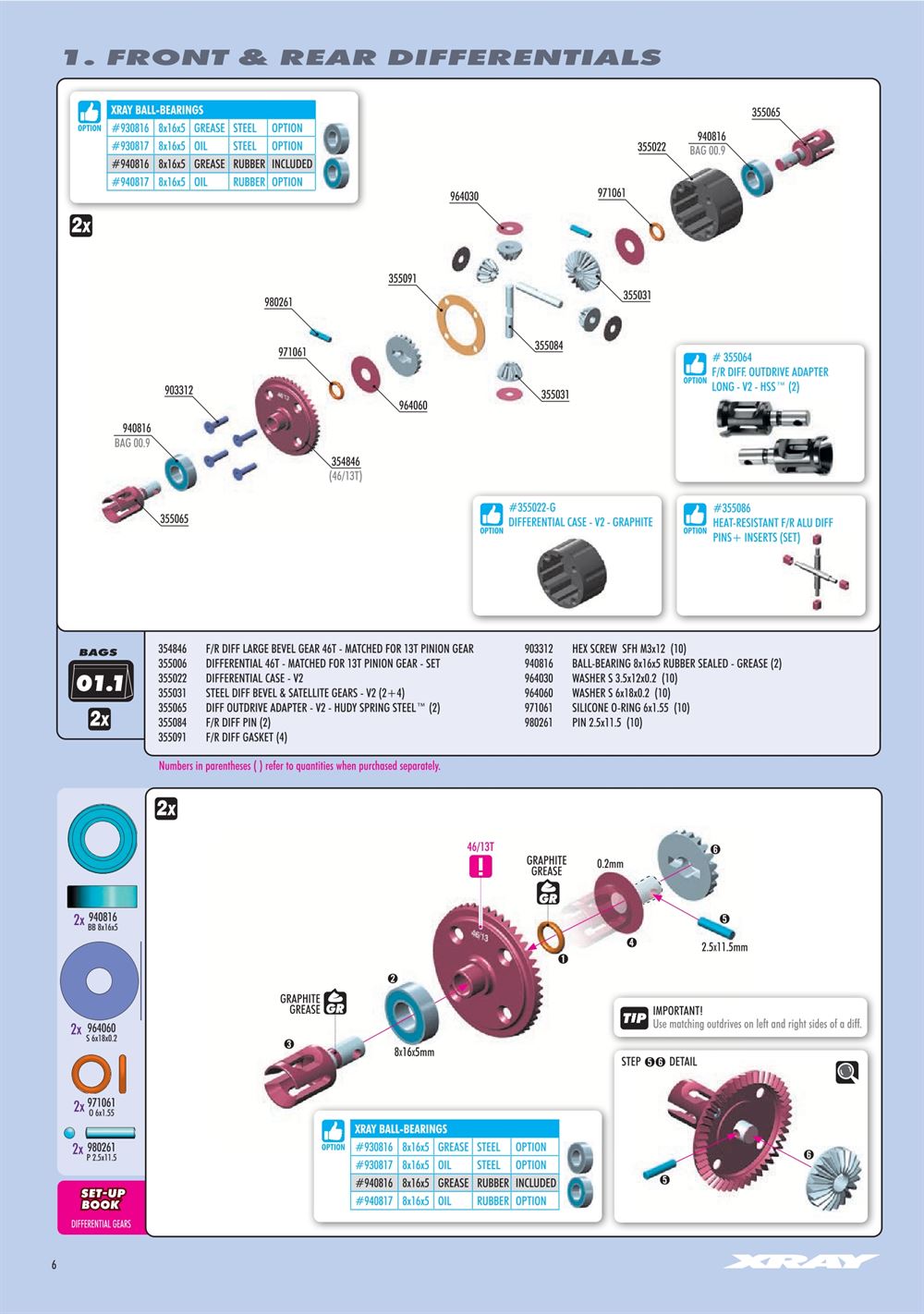 Xray - XB8E 2025 (XB8E'25) - Manual - Page 6