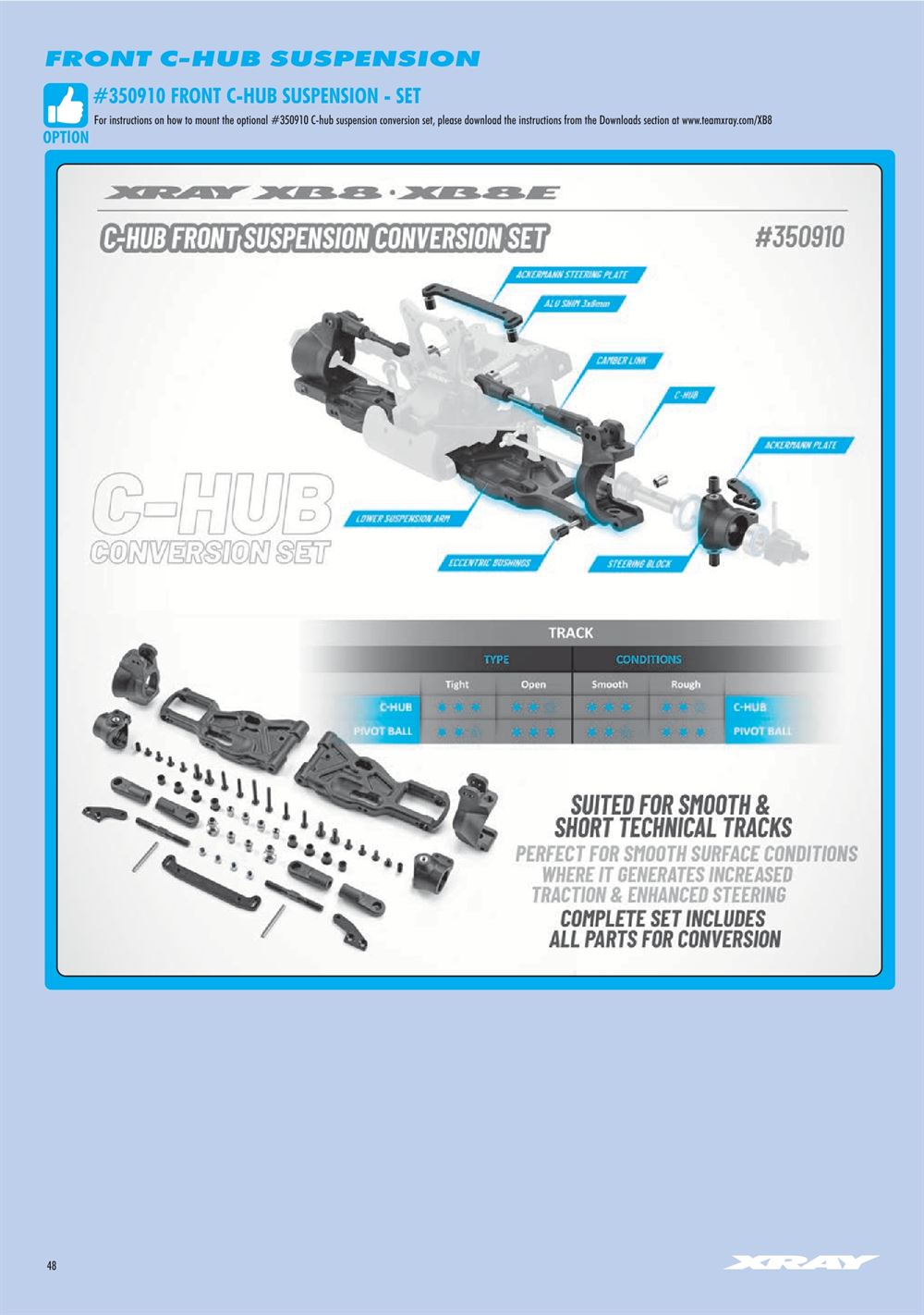 Xray - XB8E 2025 (XB8E'25) - Manual - Page 48