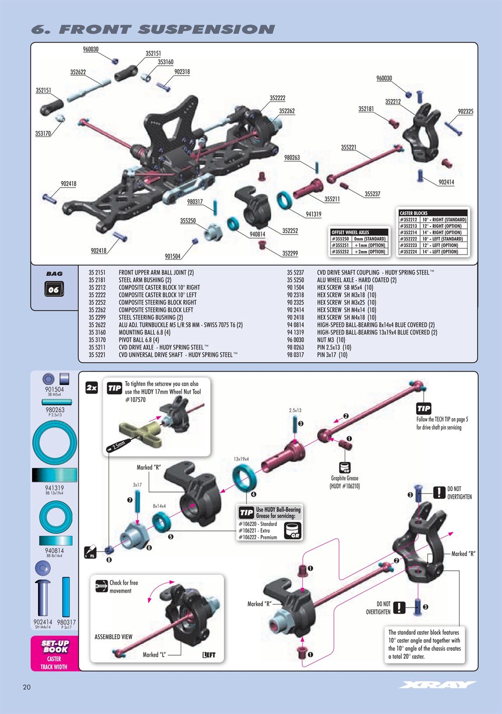 Xray - XB9 2012 - Manual - Page 20