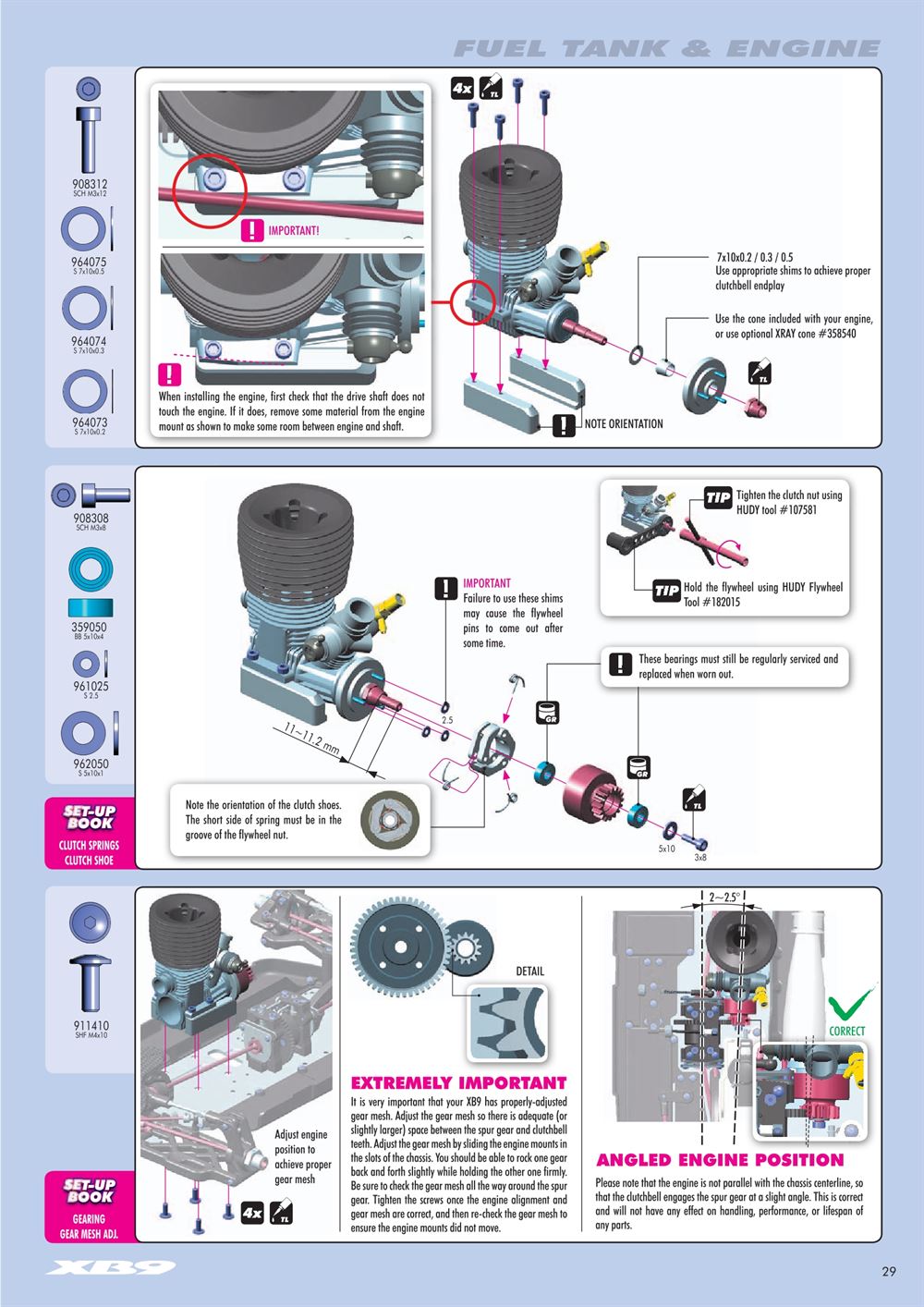 Xray - XB9 2012 - Manual - Page 29