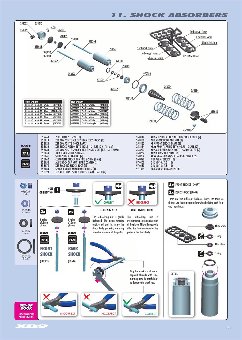 Xray - XB9 2012 - Manual - Page 33