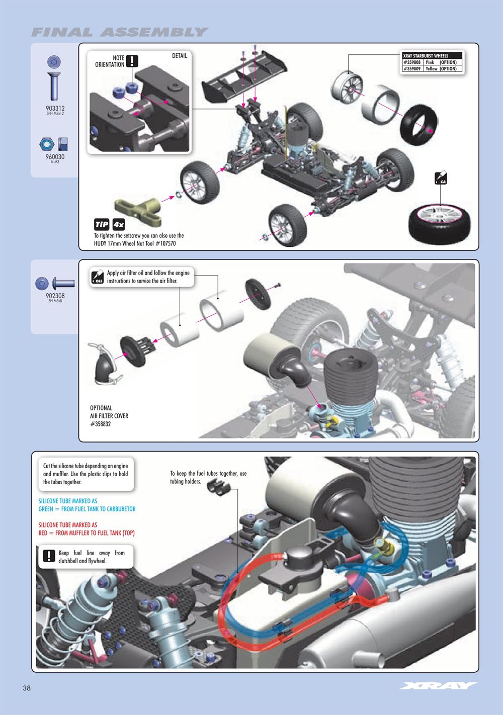Xray - XB9 2012 - Manual - Page 38