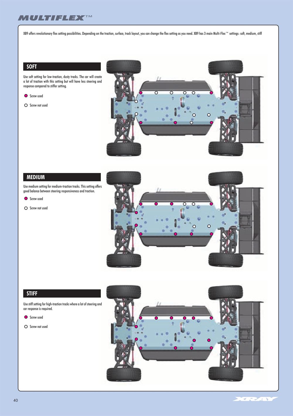 Xray - XB9 2012 - Manual - Page 40