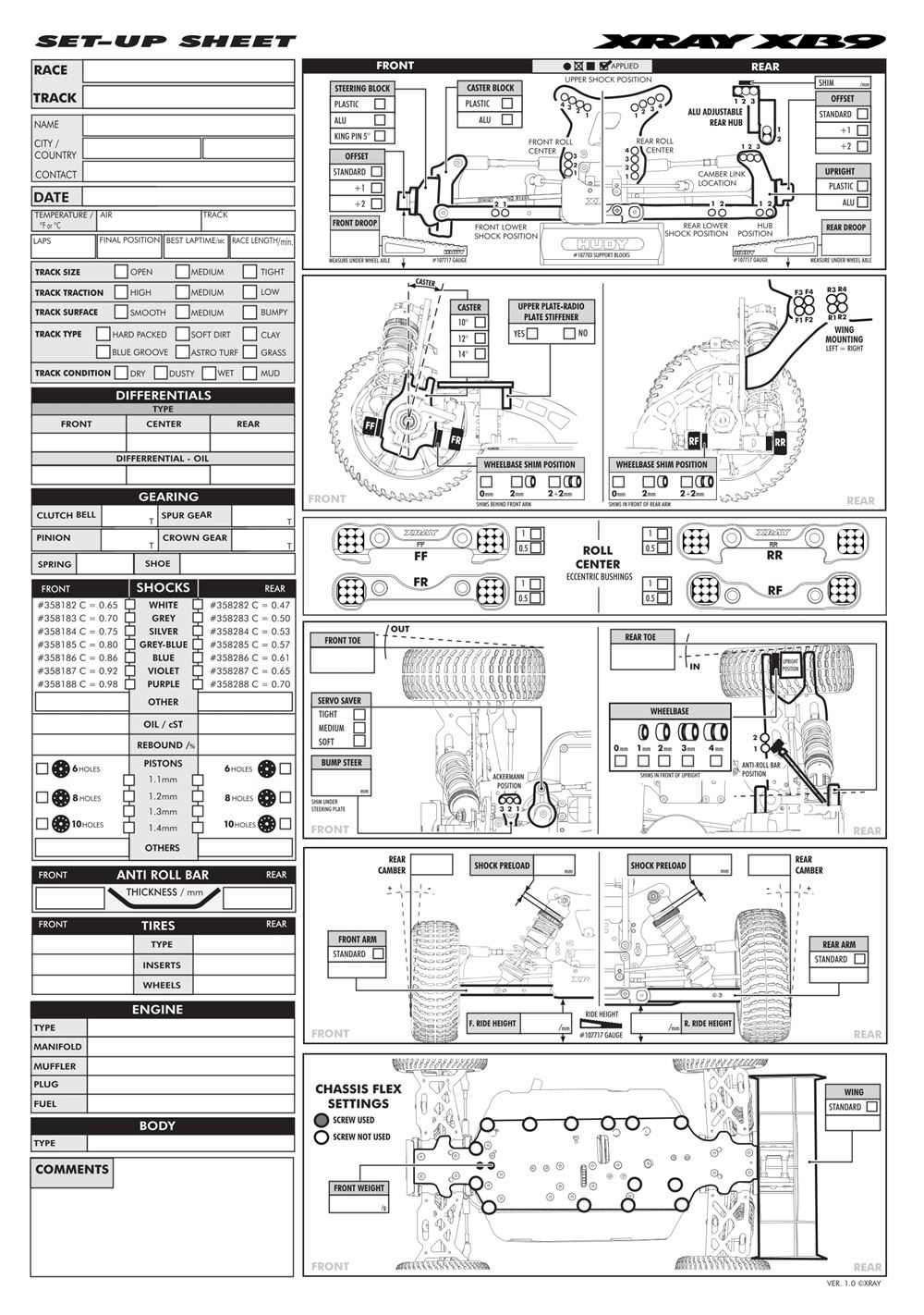 Xray - XB9 2012 - Manual - Page 43