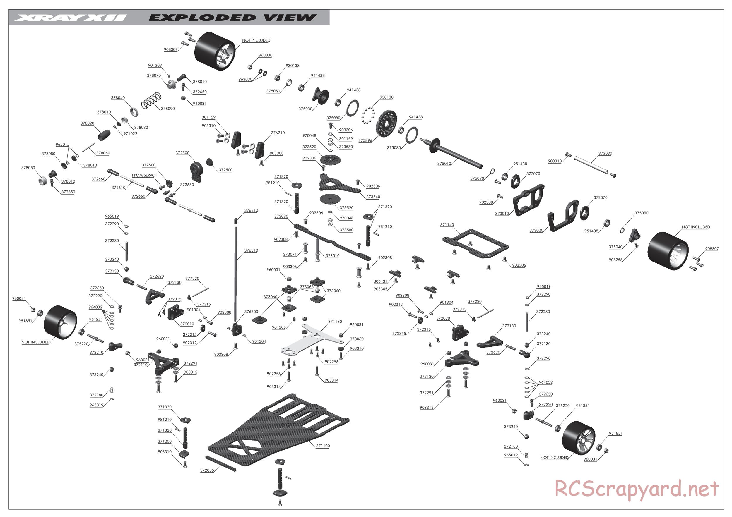 Xray - XII - Exploded View