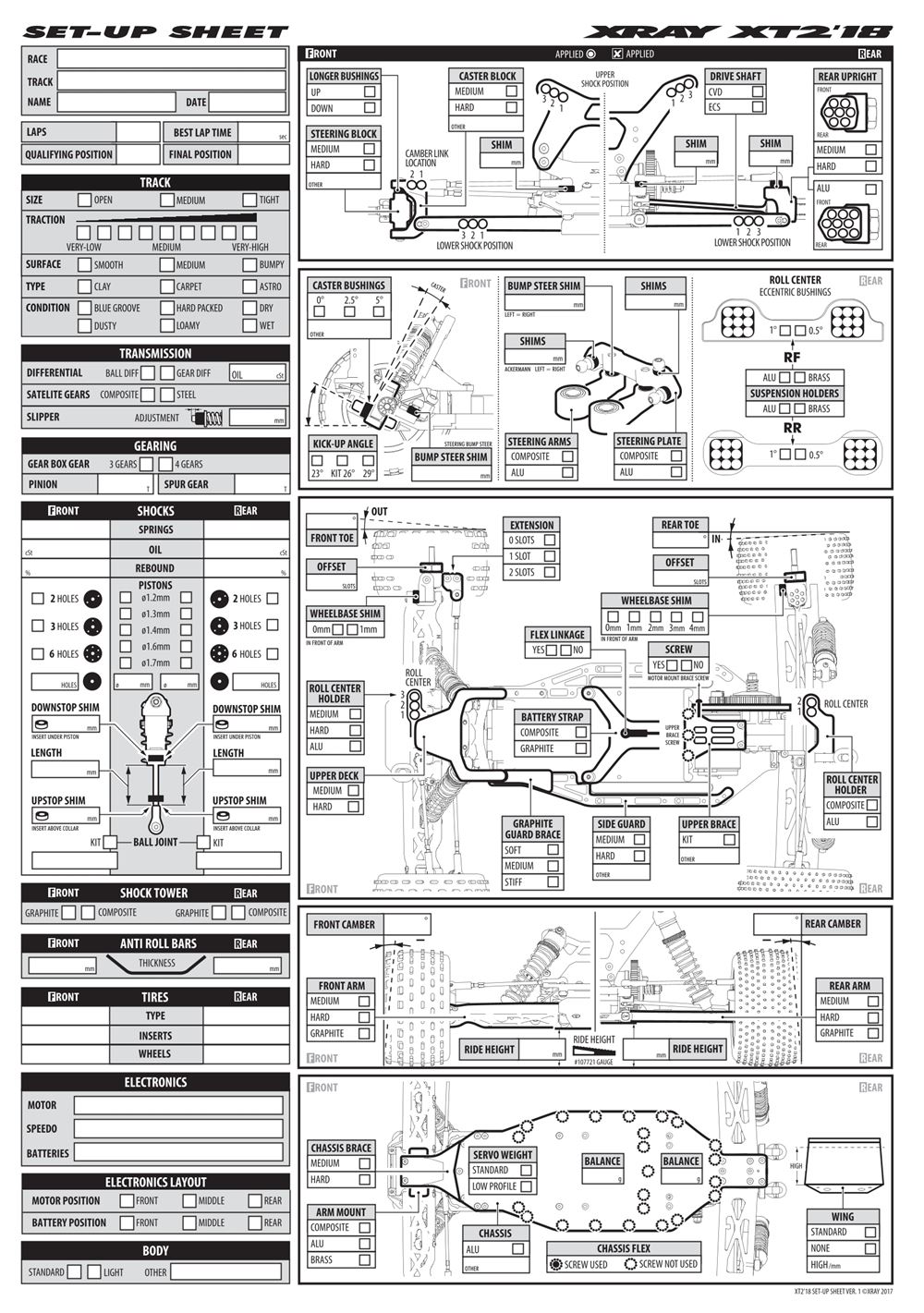 Xray - XT2 2018 (XT2'18) - Dirt Edition Supplementary - Page 15