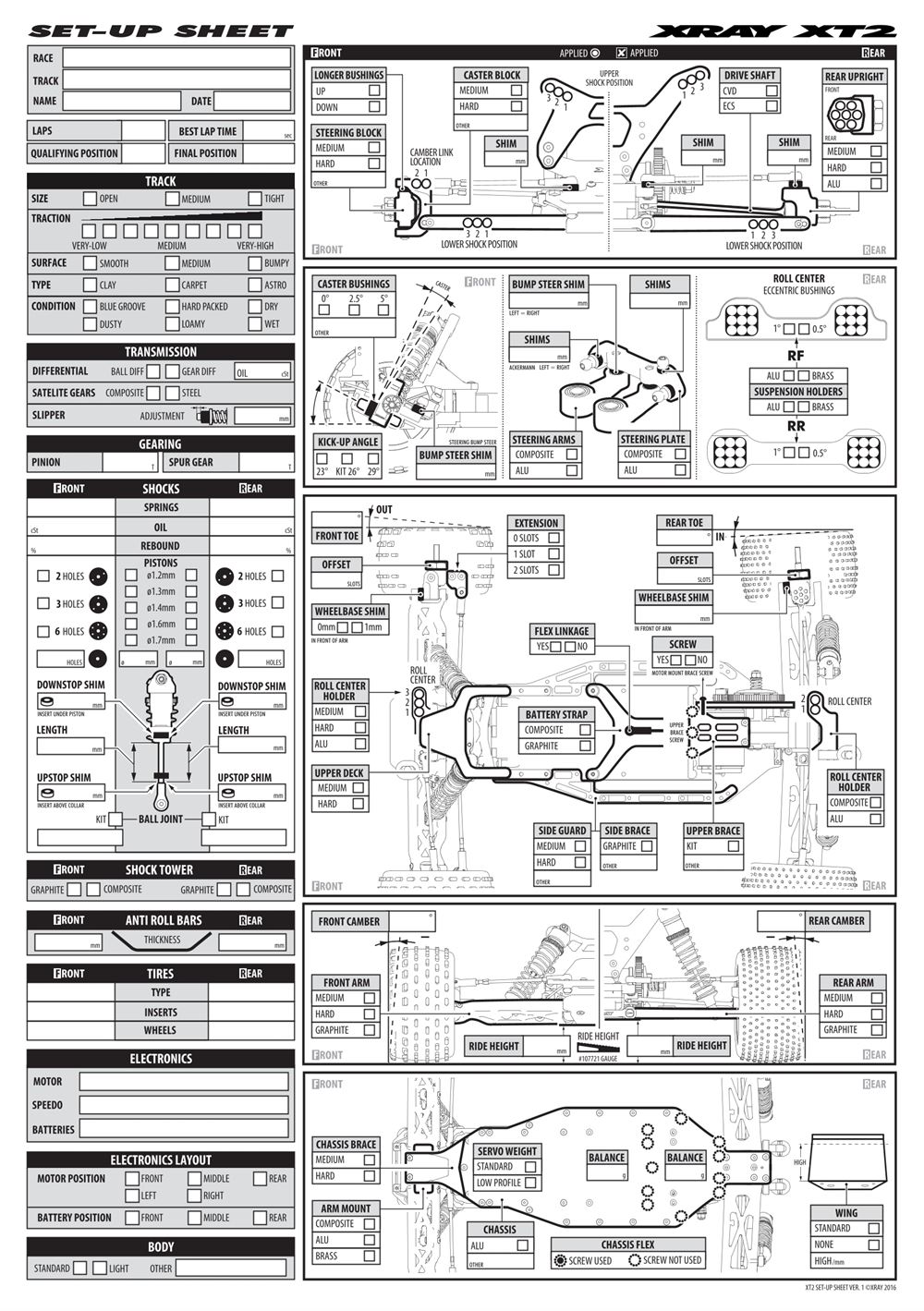 Xray - XT2 2018 (XT2'18) - Manual - Page 39