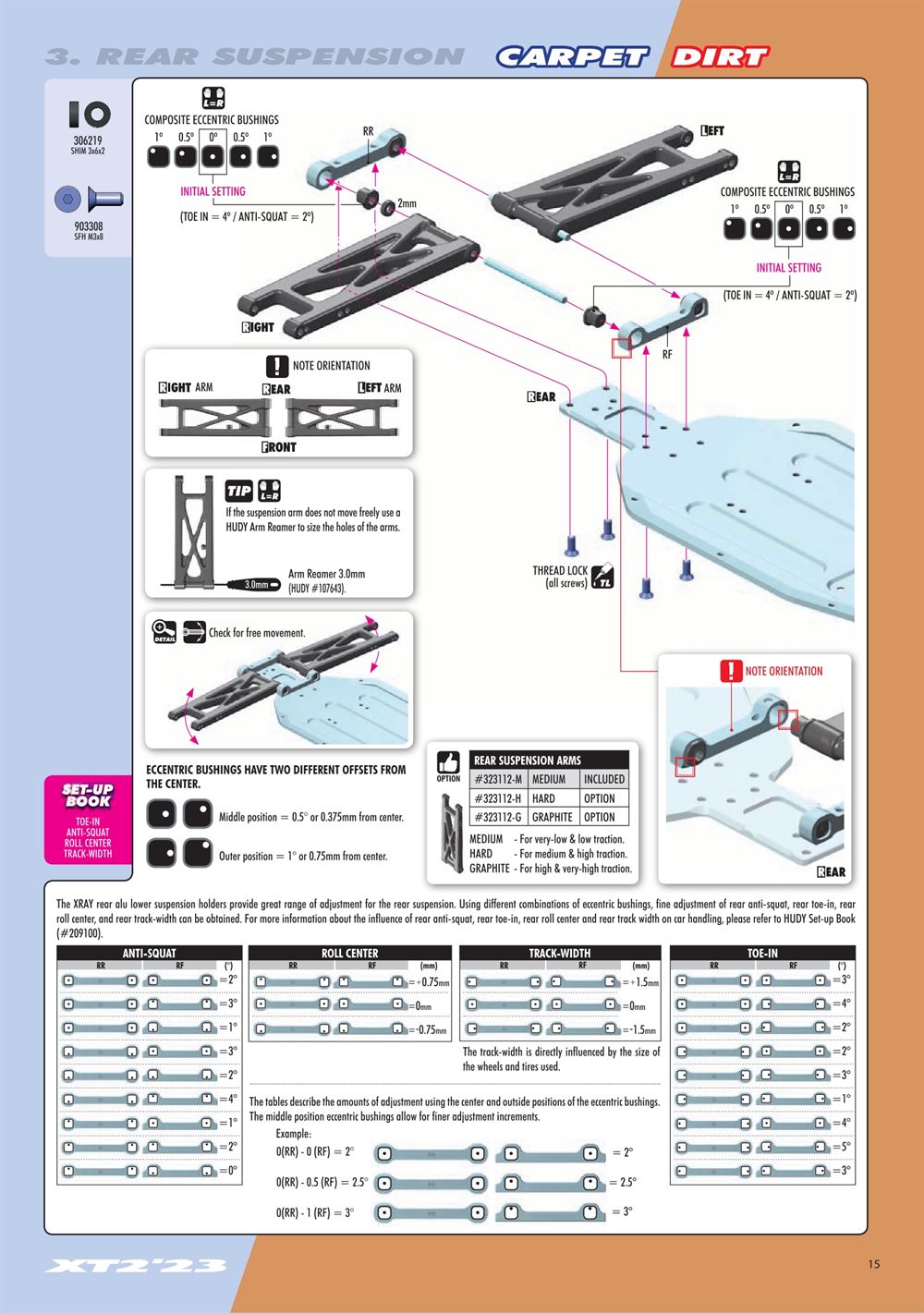Xray - XT2C 2023 (XT2C'23) - Manual - Page 15