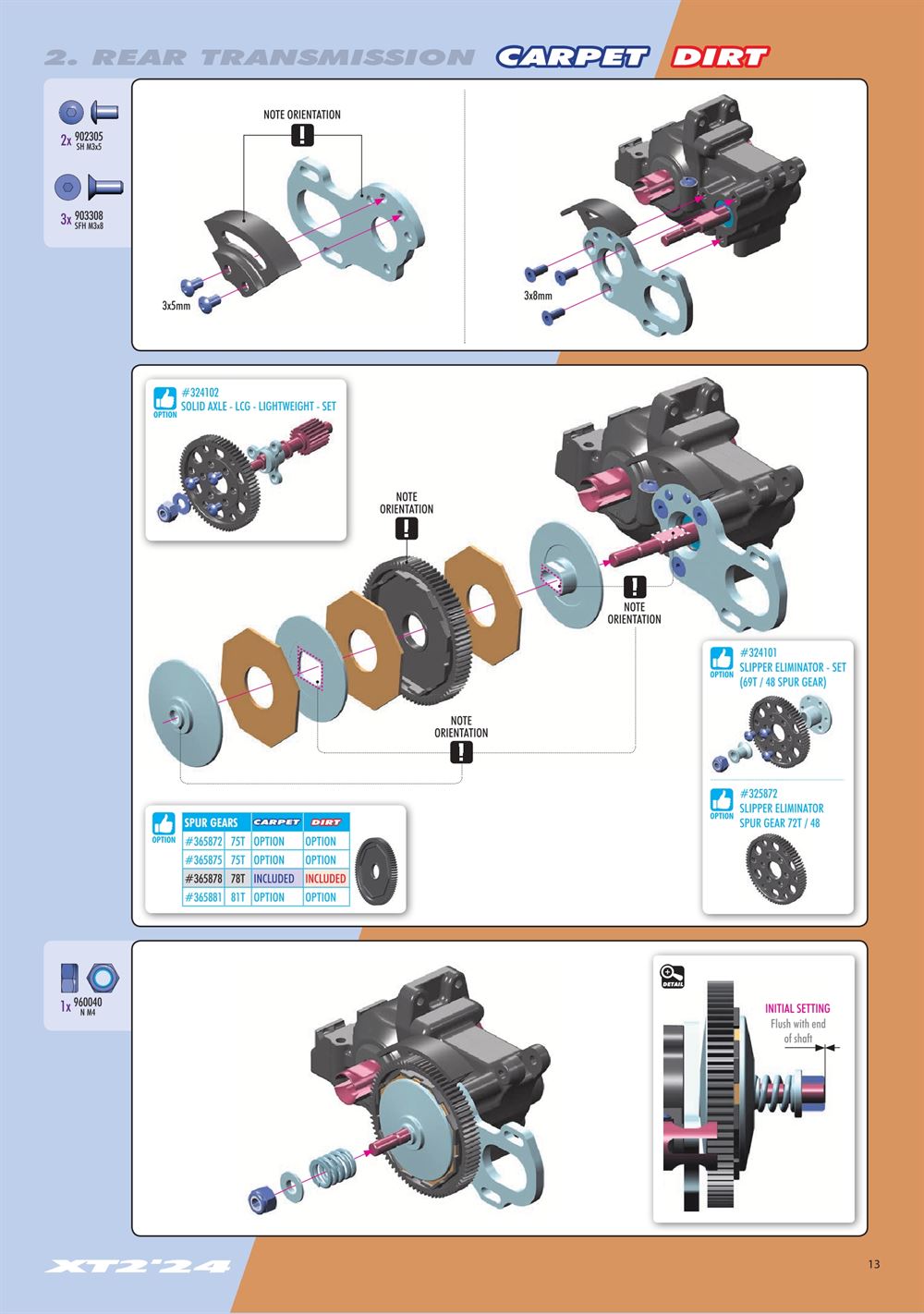 Xray - XT2D 2024 (XT2D'24) - Manual - Page 13